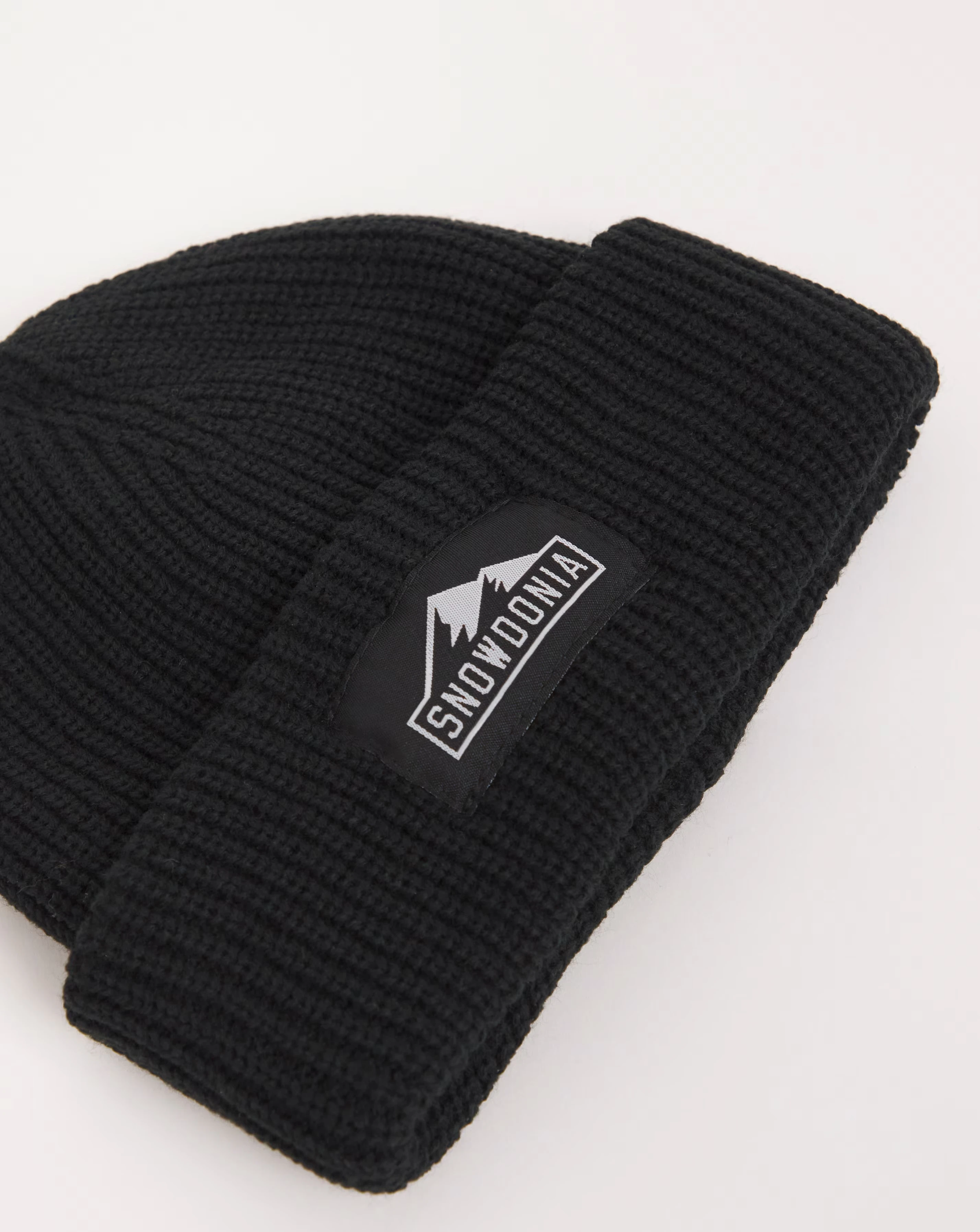 Snowdonia Black Beanie 3 Snowdonia Black Beanie