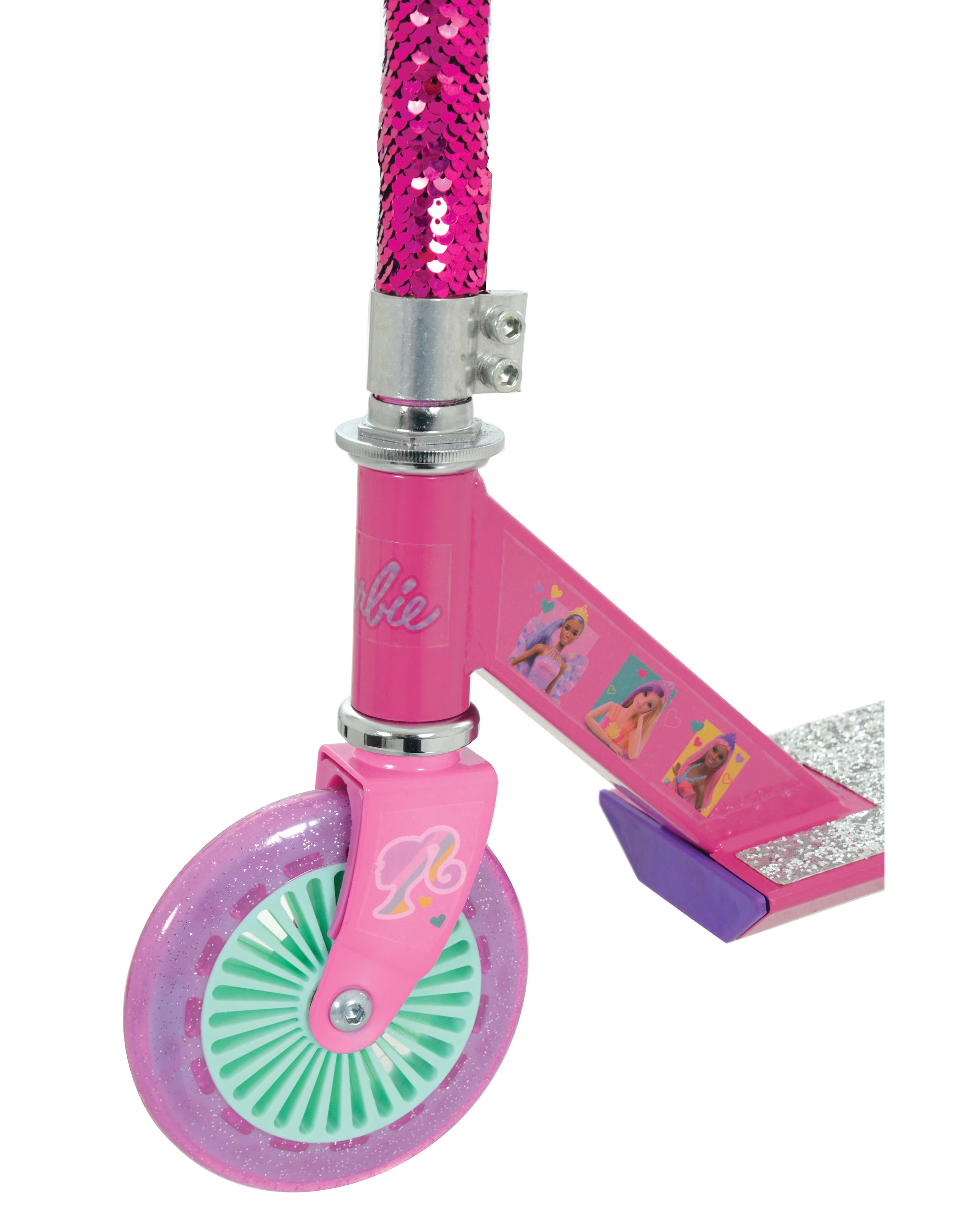 Barbie Mermaid Sequin Inline Scooter 8 Barbie Mermaid Sequin Inline Scooter