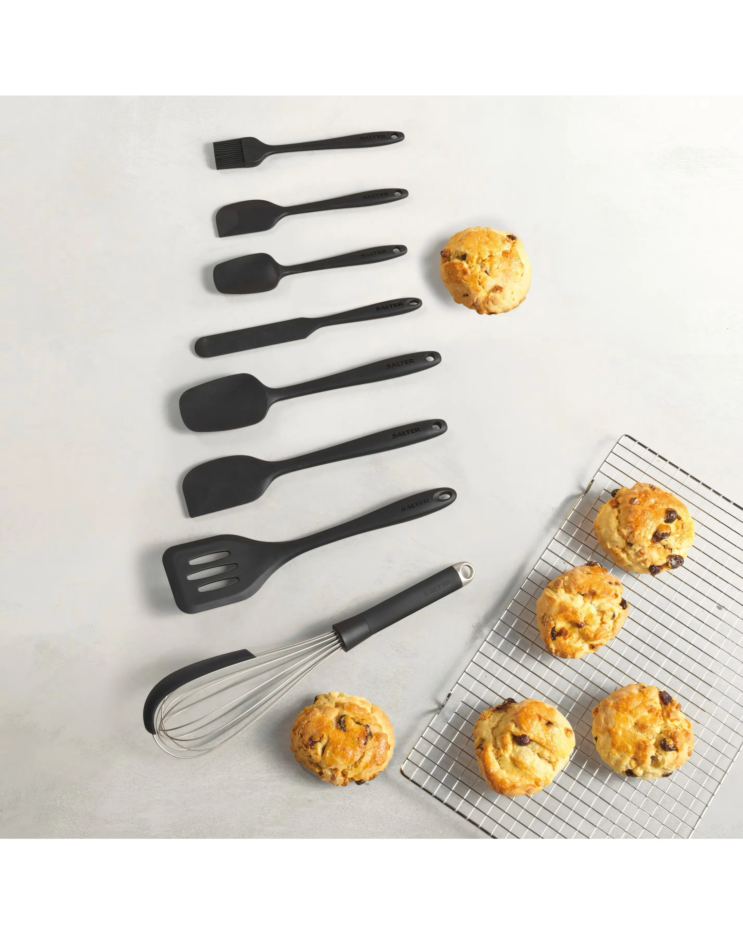 Salter Bakes 8pc Utensil Set 6 Salter Bakes 8pc Utensil Set
