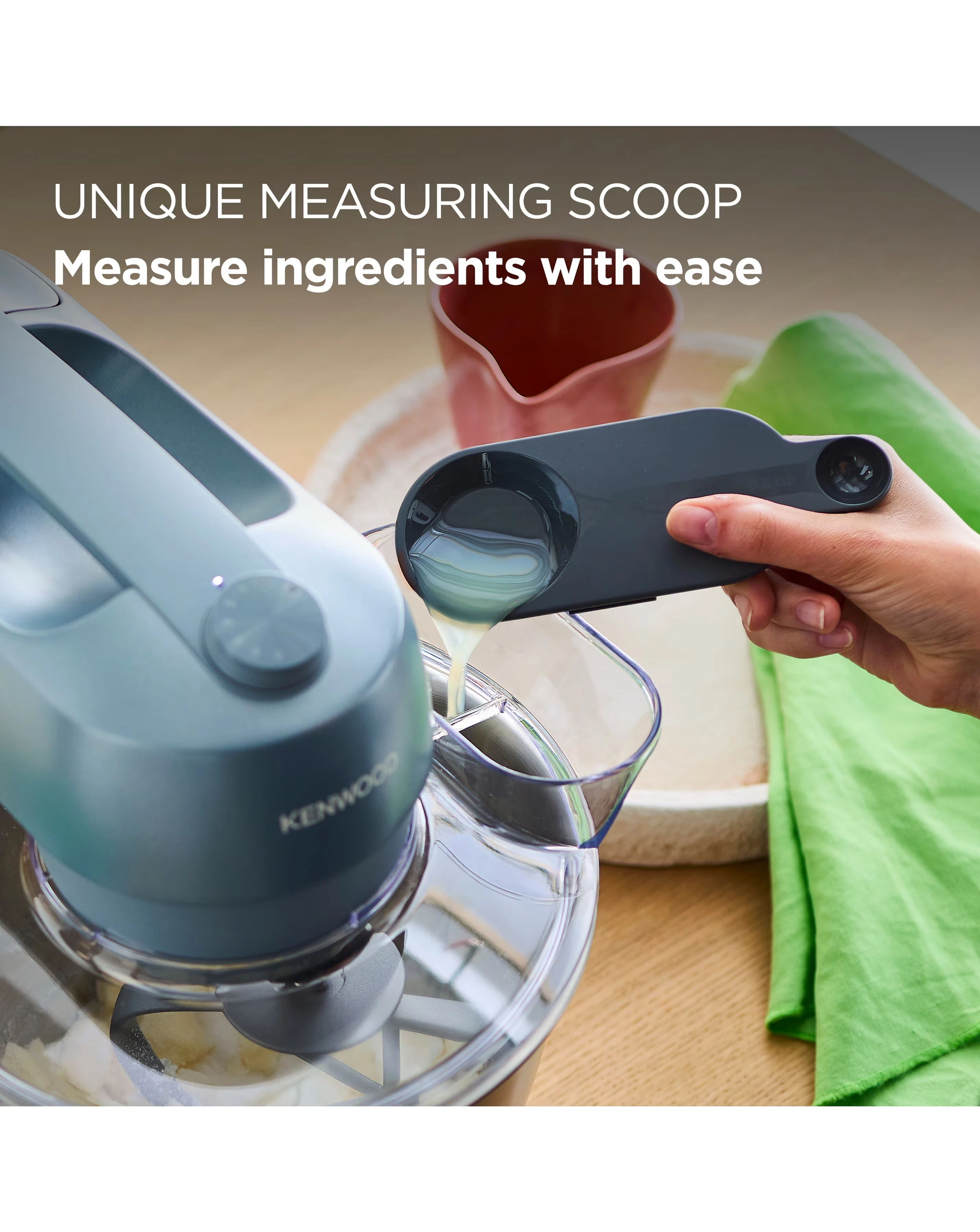 Kenwood Go Stand Mixer - Grey 4 Kenwood Go Stand Mixer - Grey