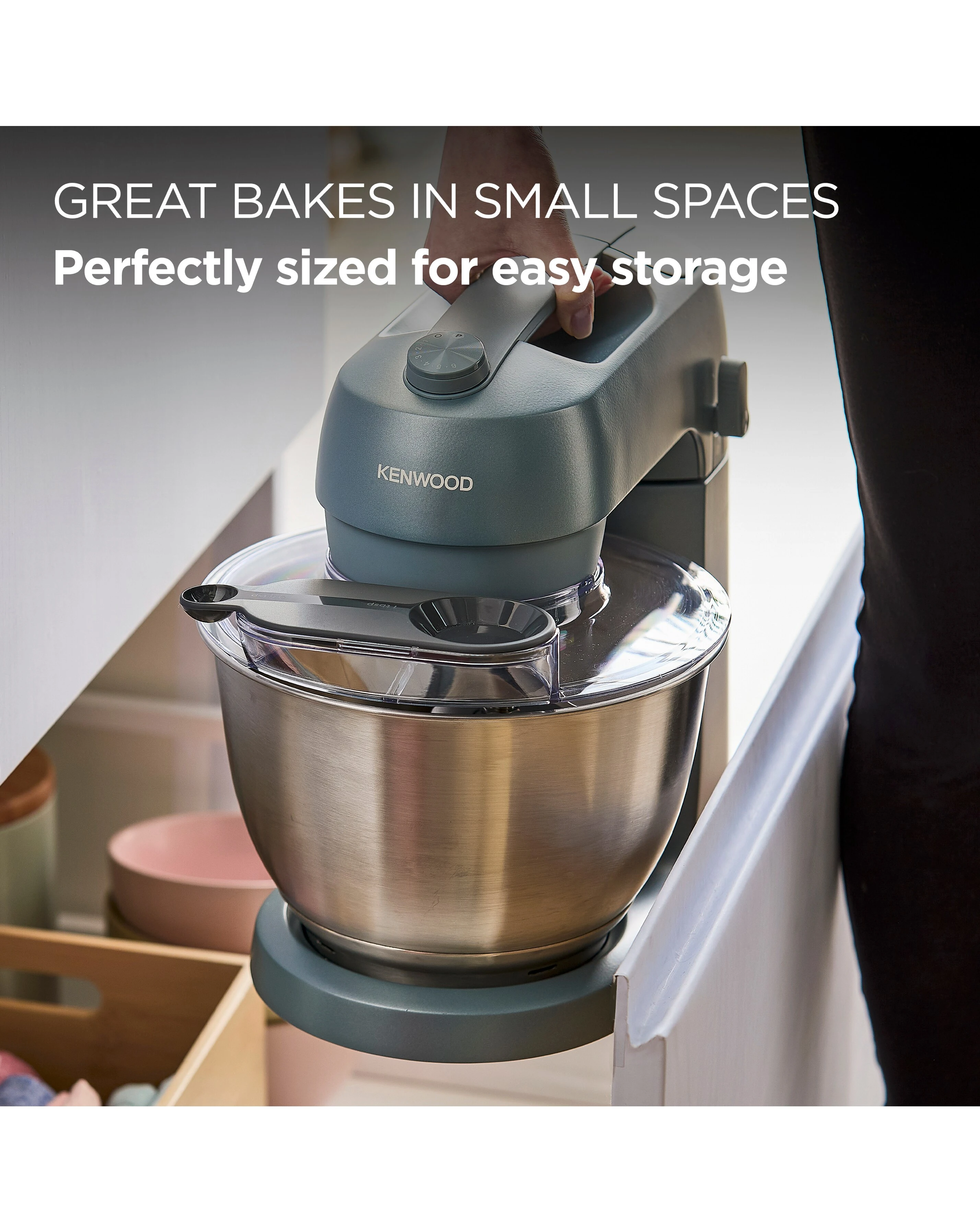 Kenwood Go Stand Mixer - Grey 6 Kenwood Go Stand Mixer - Grey