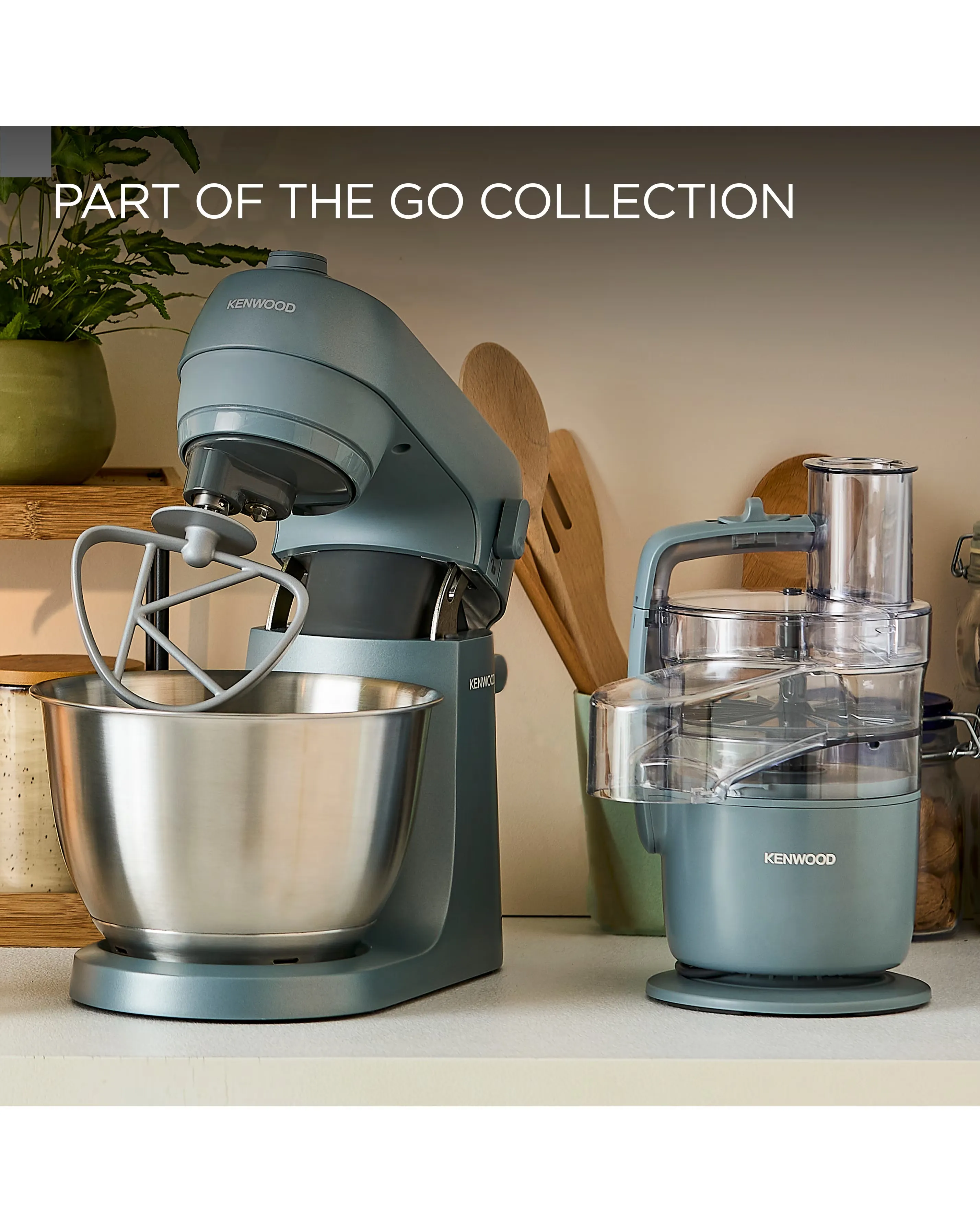 Kenwood Go Stand Mixer - Grey 8 Kenwood Go Stand Mixer - Grey