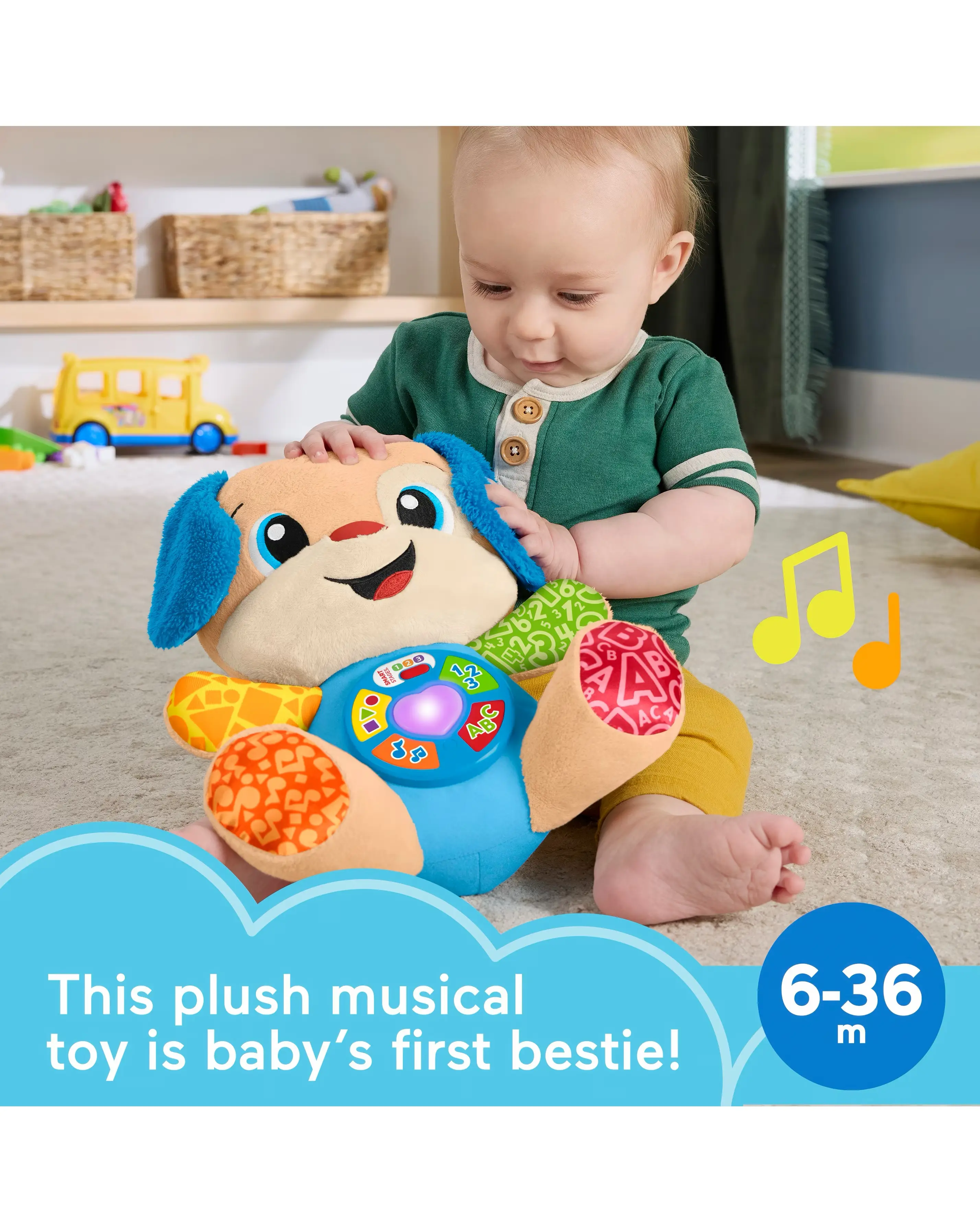 Fisher-Price Laugh & Learn Smart Stages Puppy 4 Fisher-Price Laugh & Learn Smart Stages Puppy