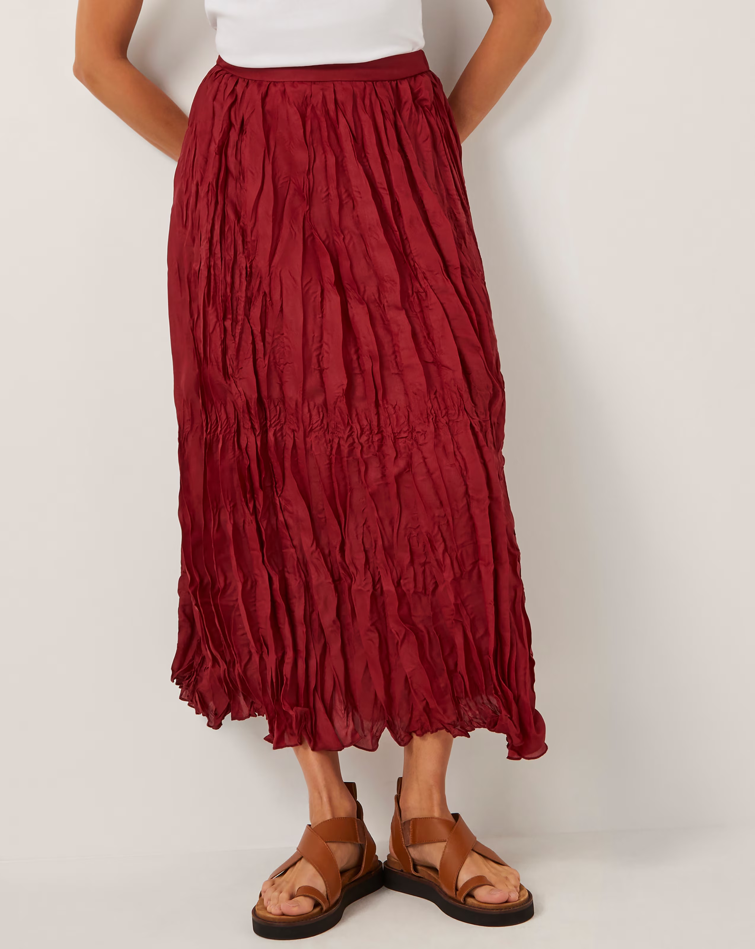 Monsoon Odessa Crinkle Maxi Skirt 1 Monsoon Odessa Crinkle Maxi Skirt