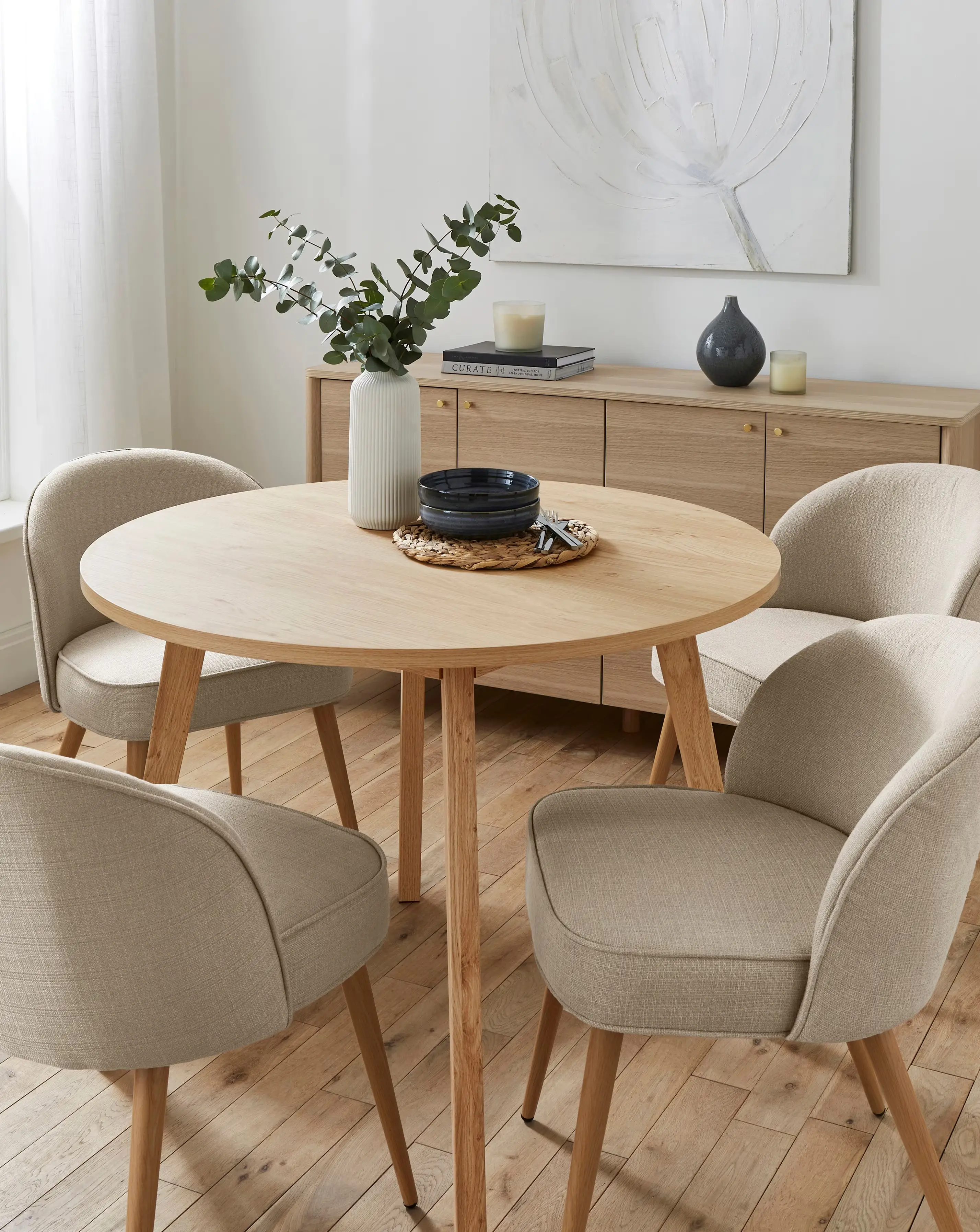 Gray & Osbourn No. 157 Oslo Round Dining Table