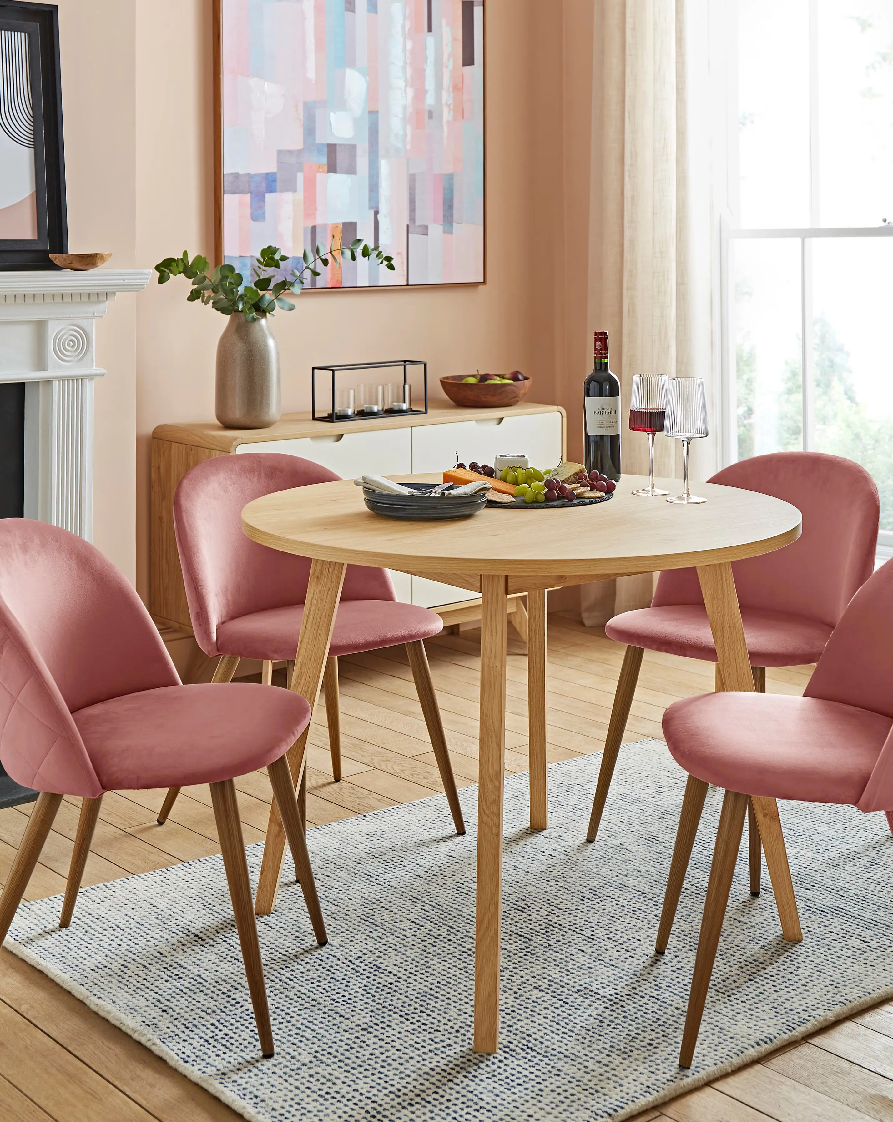 Gray & Osbourn No. 157 Oslo Round Dining Table 2 Gray & Osbourn No. 157 Oslo Round Dining Table