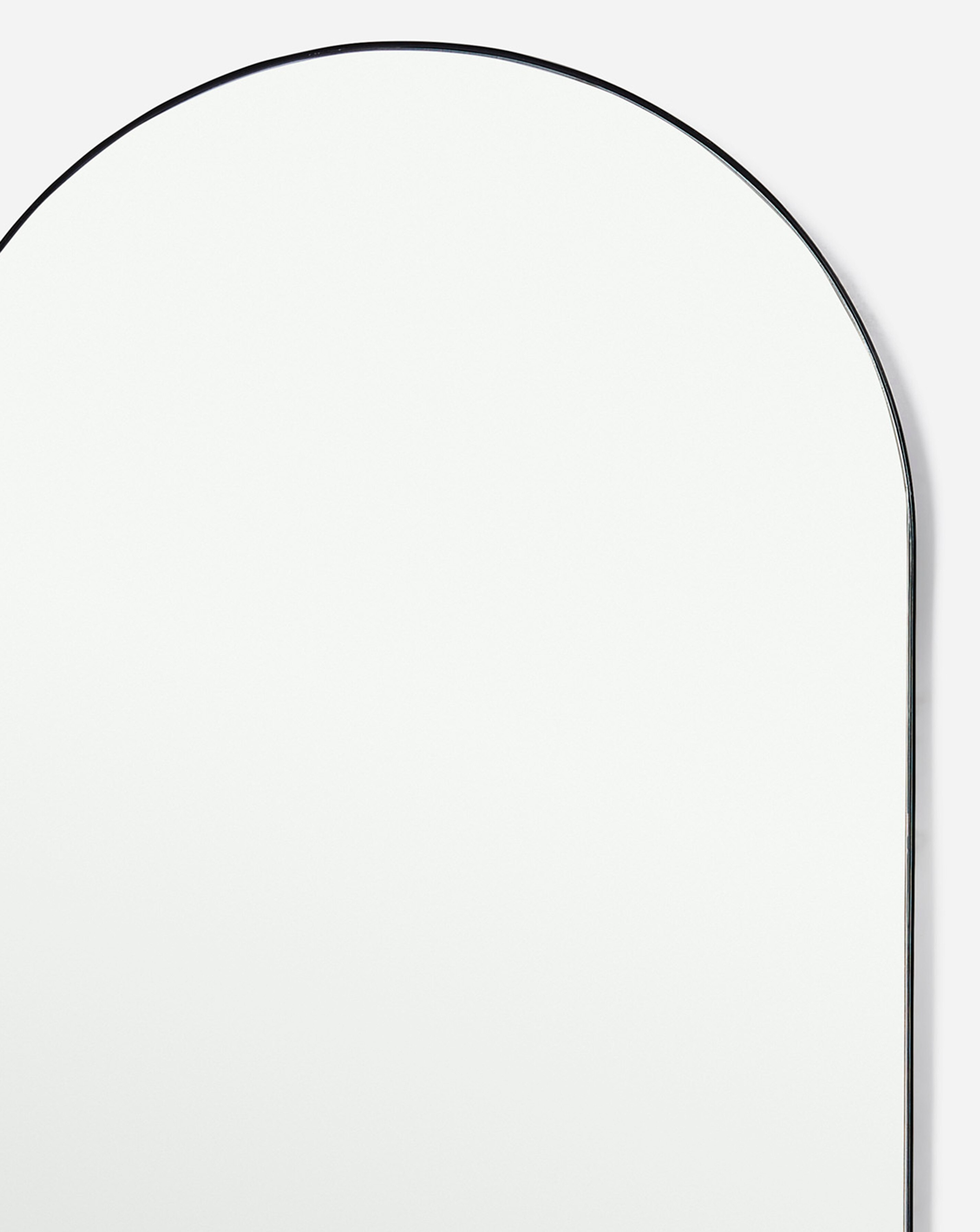 Black Arched Leaner Mirror 2 Black Arched Leaner Mirror