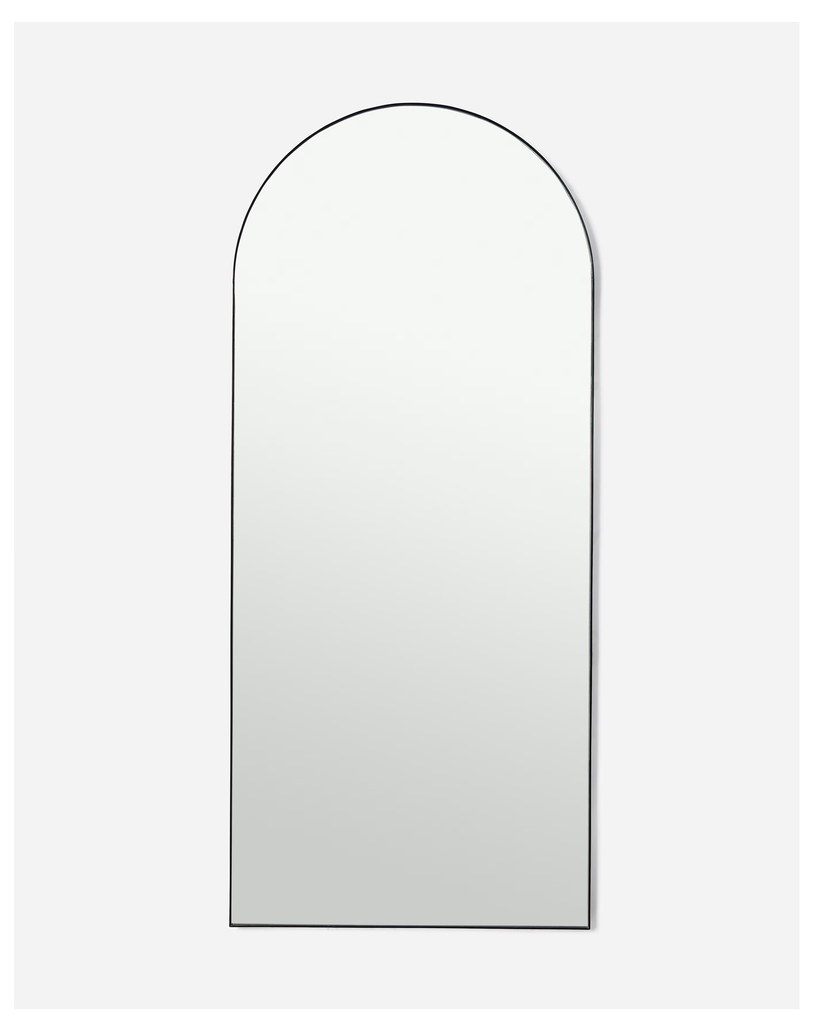 Black Arched Leaner Mirror 3 Black Arched Leaner Mirror