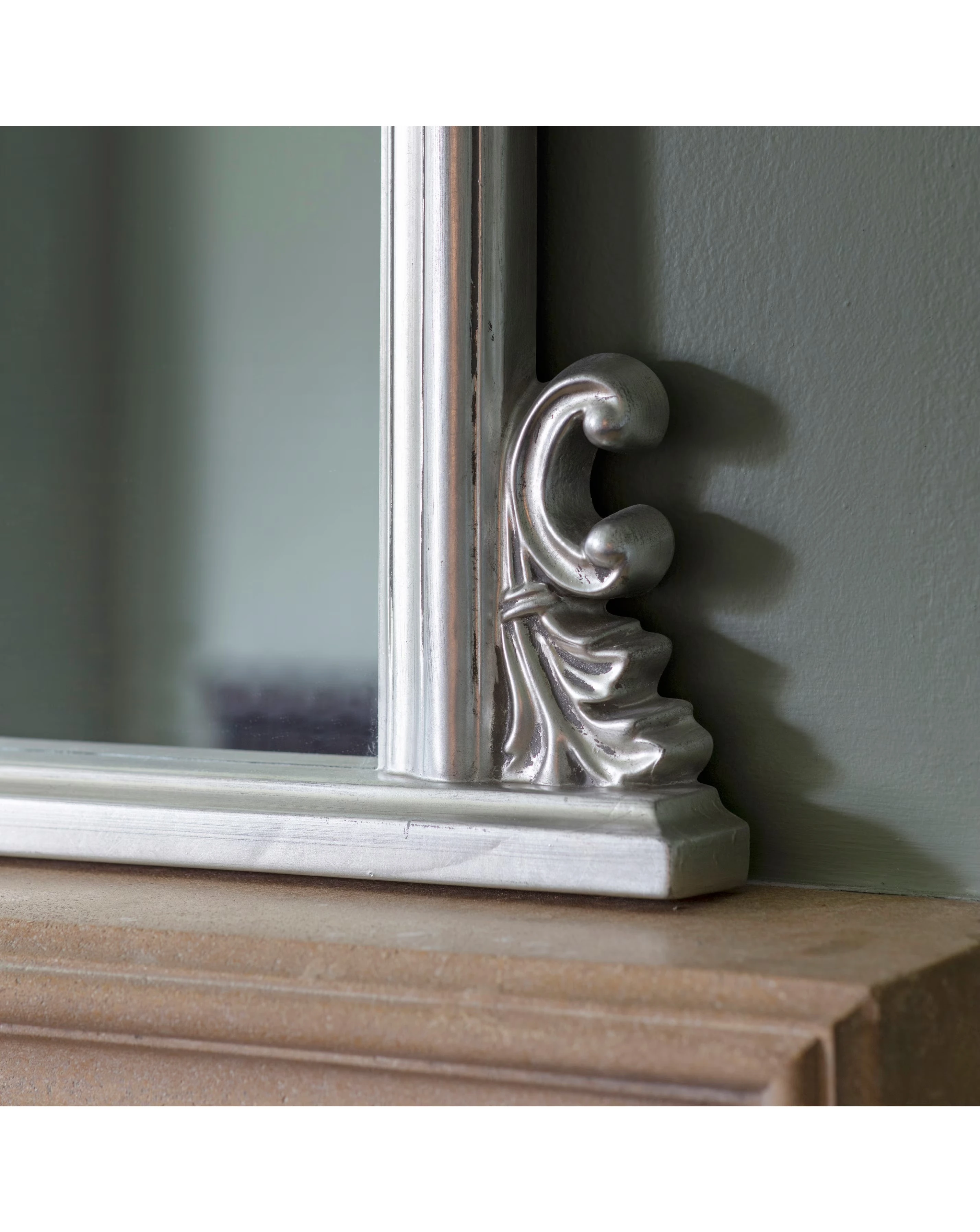 Gallery Thornby Mirror Silver 3 Gallery Thornby Mirror Silver