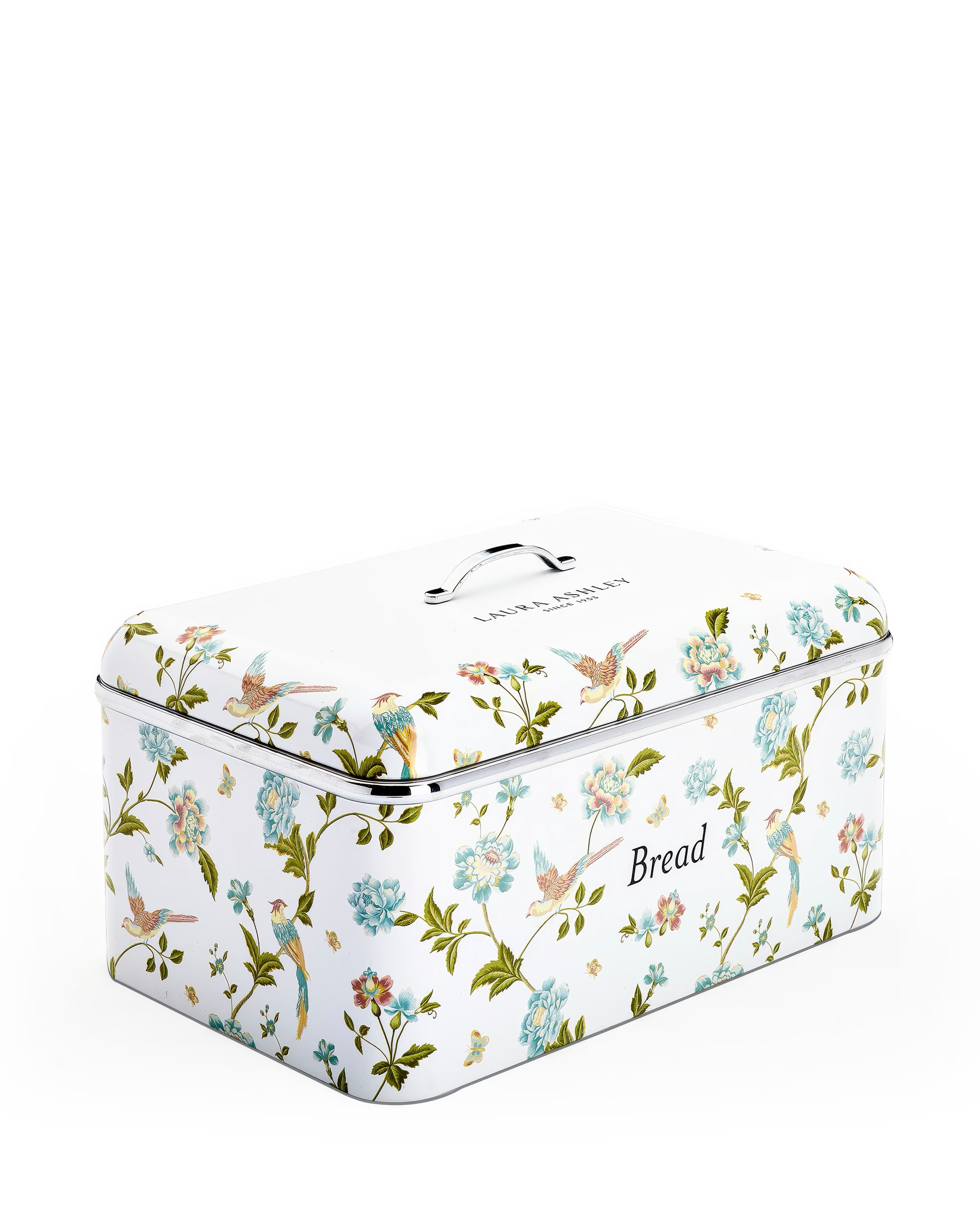 Laura Ashley White Elveden Bread Bin 2 Laura Ashley White Elveden Bread Bin