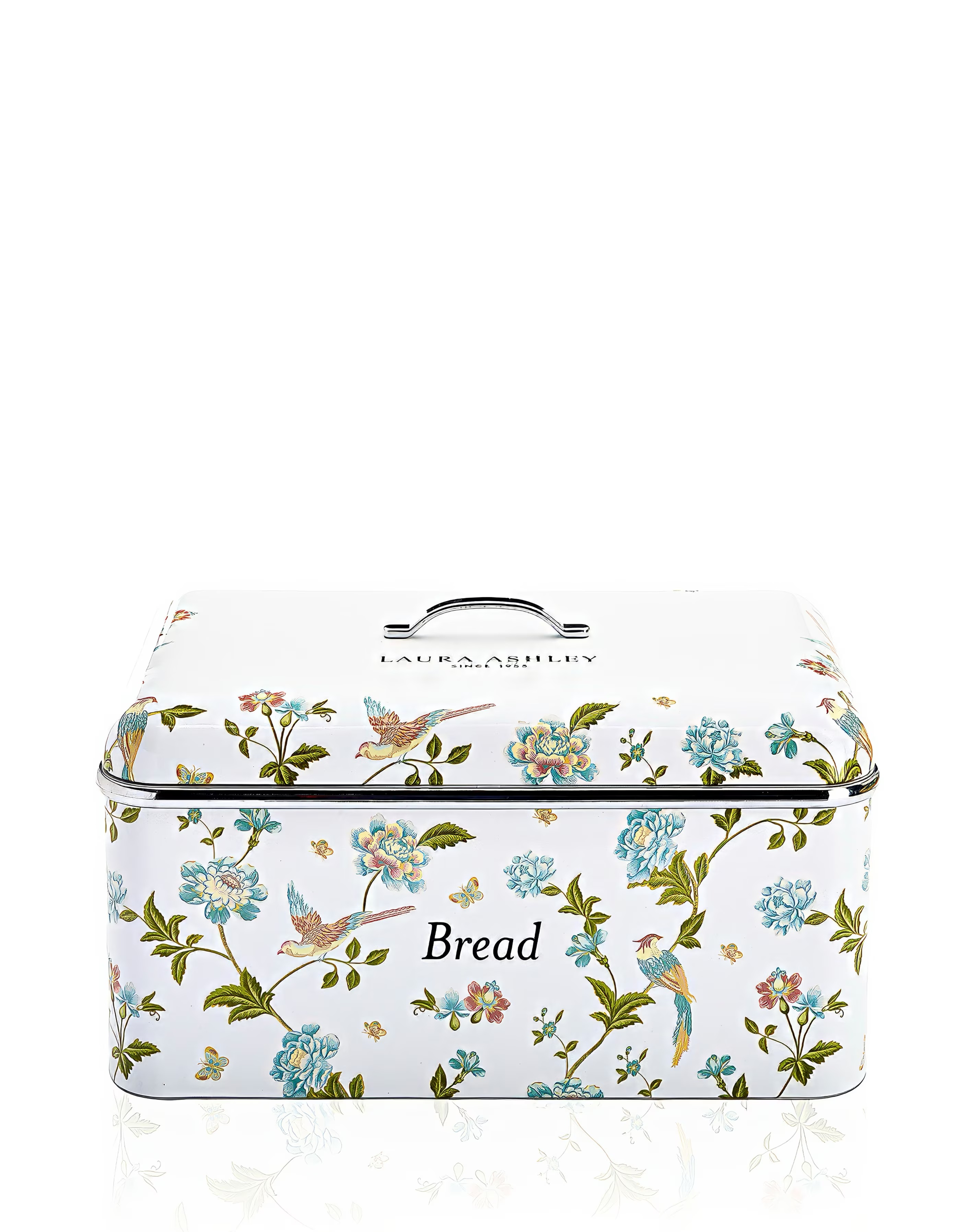 Laura Ashley White Elveden Bread Bin 5 Laura Ashley White Elveden Bread Bin
