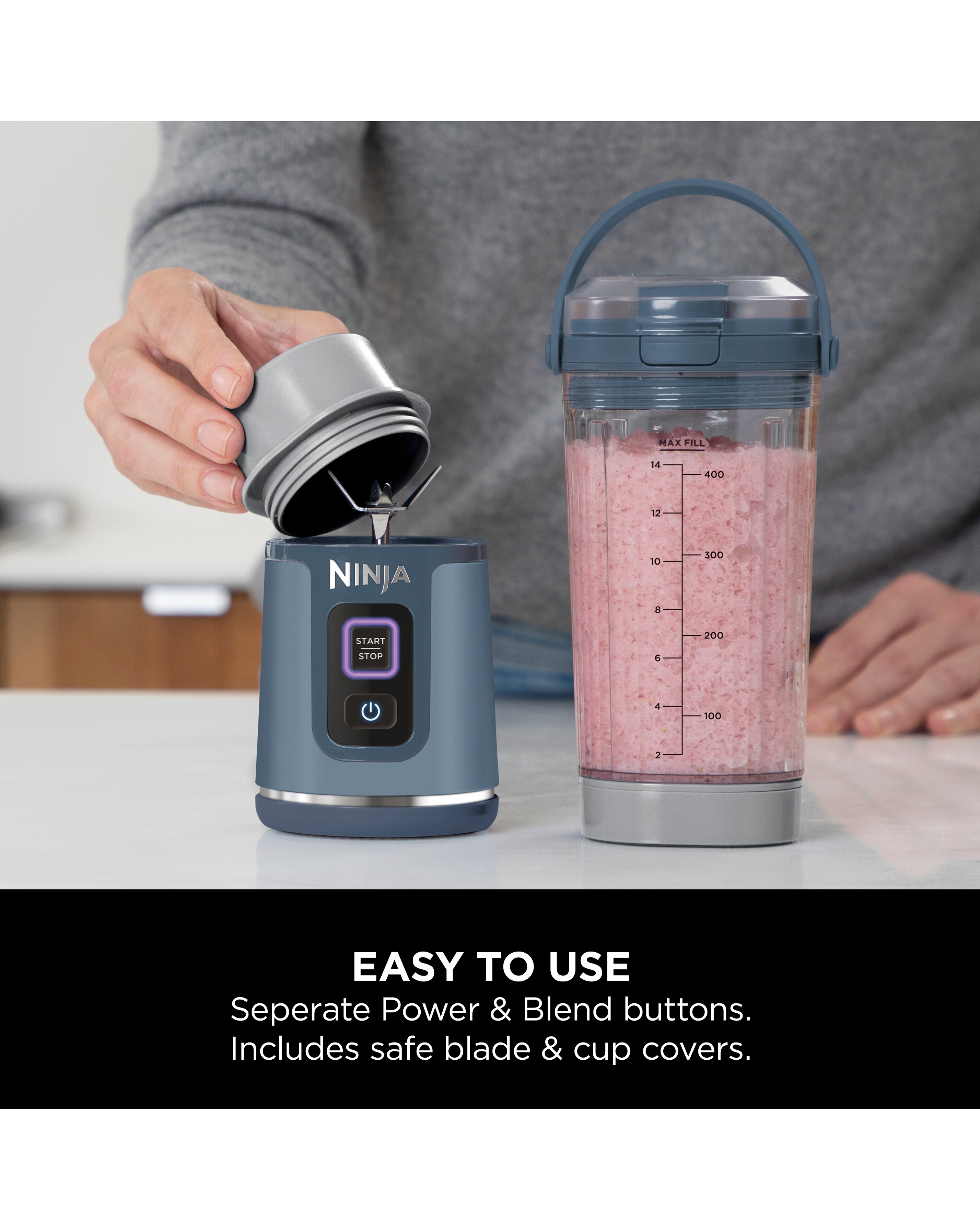 Ninja Blast Cordless Power Blender BC151UKNV 5 Ninja Blast Cordless Power Blender BC151UKNV