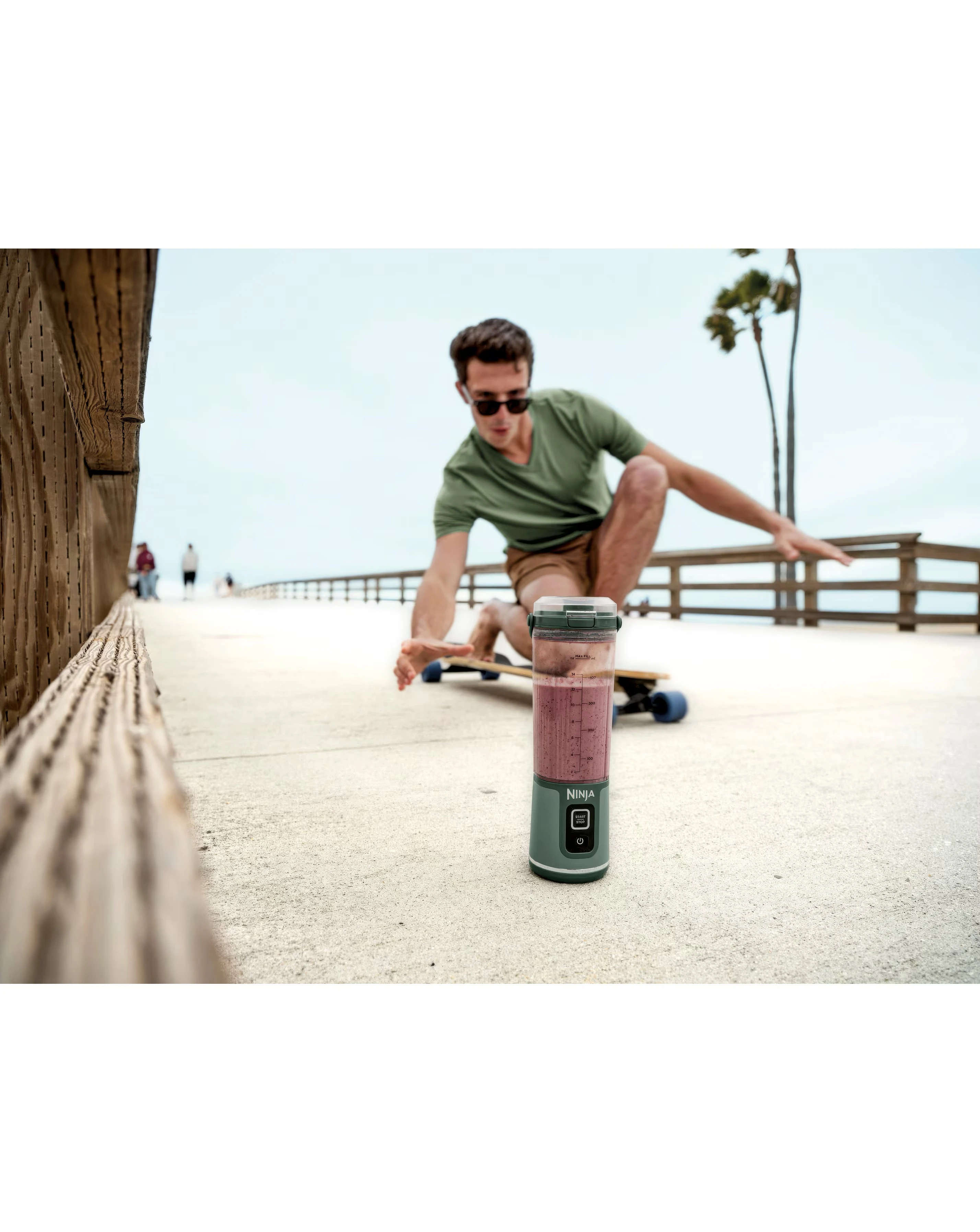 Ninja Blast Cordless Portable Blender Forest Green BC151UKEM 25 Ninja Blast Cordless Portable Blender Forest Green BC151UKEM