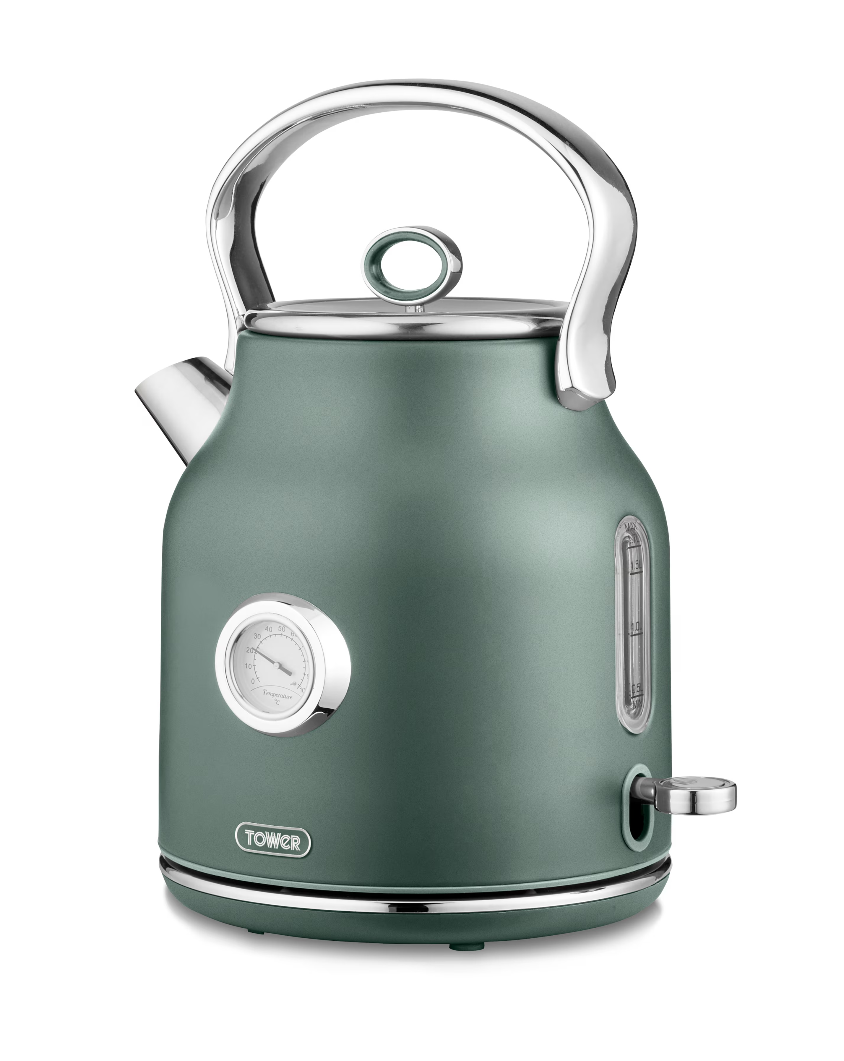 Tower Renaissance 1.7L Green Kettle 2 Tower Renaissance 1.7L Green Kettle