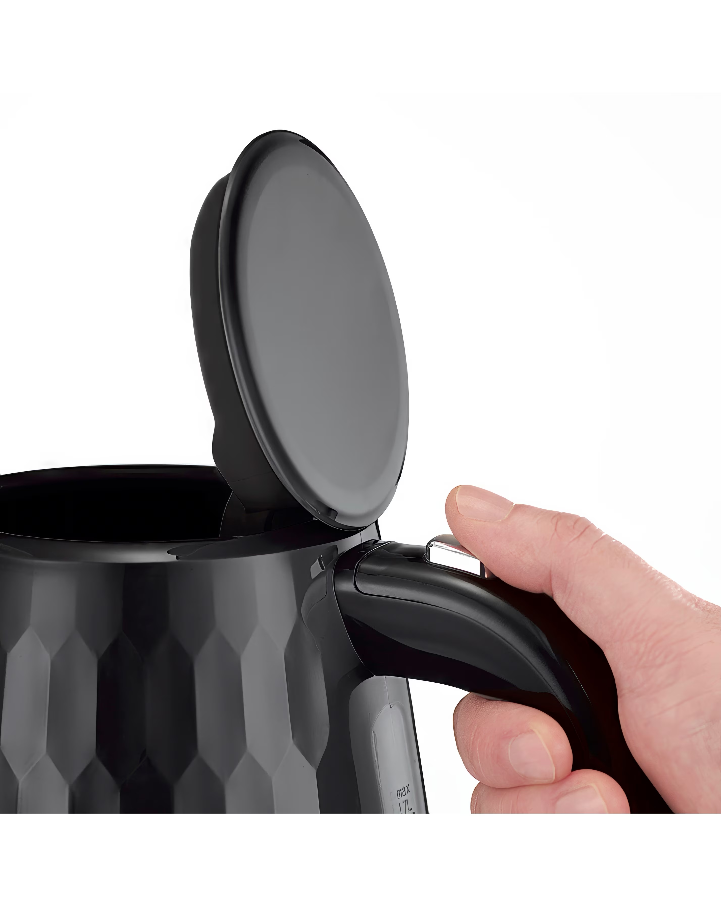Russell Hobbs 26051 Textured Honeycomb Black Kettle 5 Russell Hobbs 26051 Textured Honeycomb Black Kettle