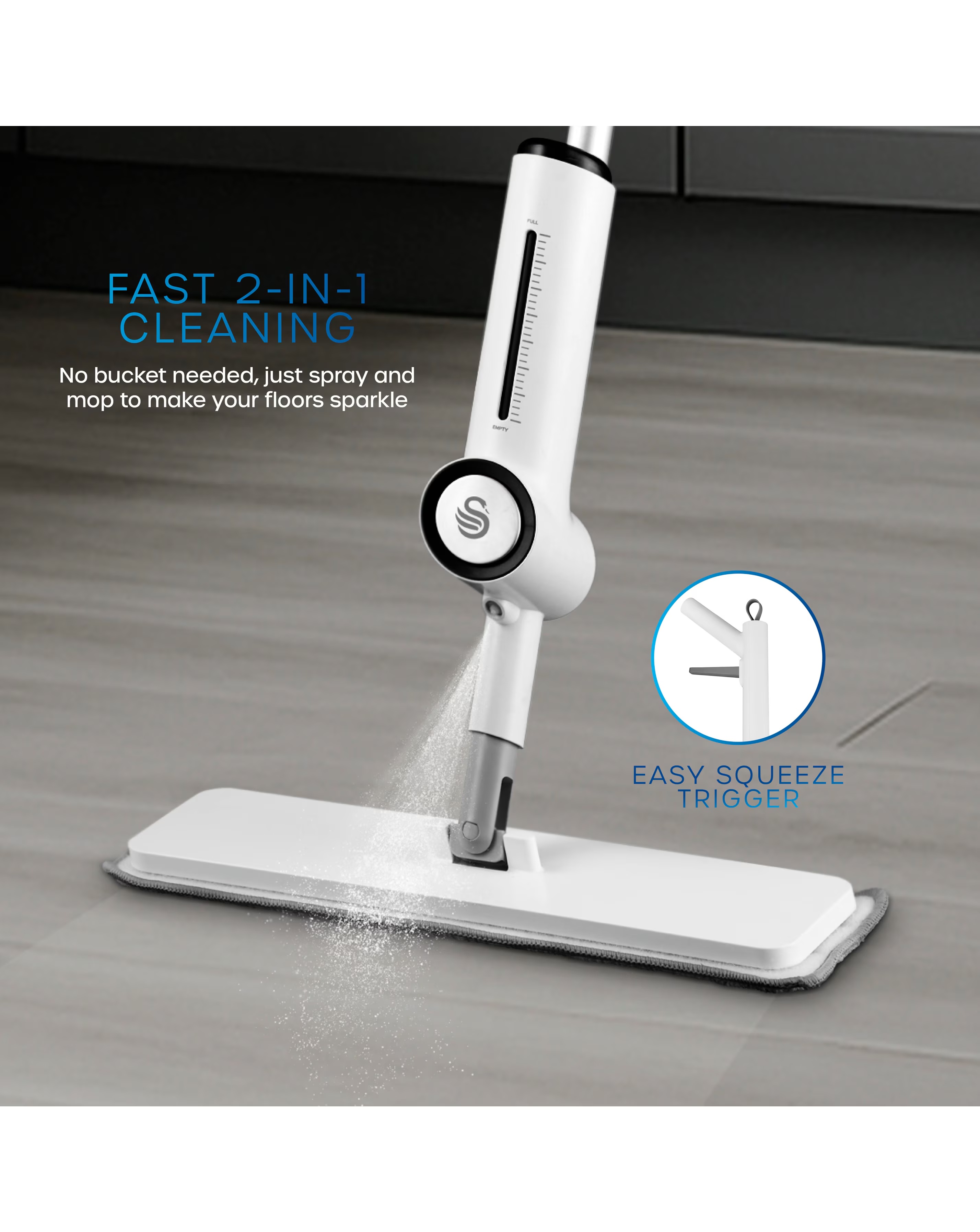 Swan Elevate Spray Mop 2 Swan Elevate Spray Mop