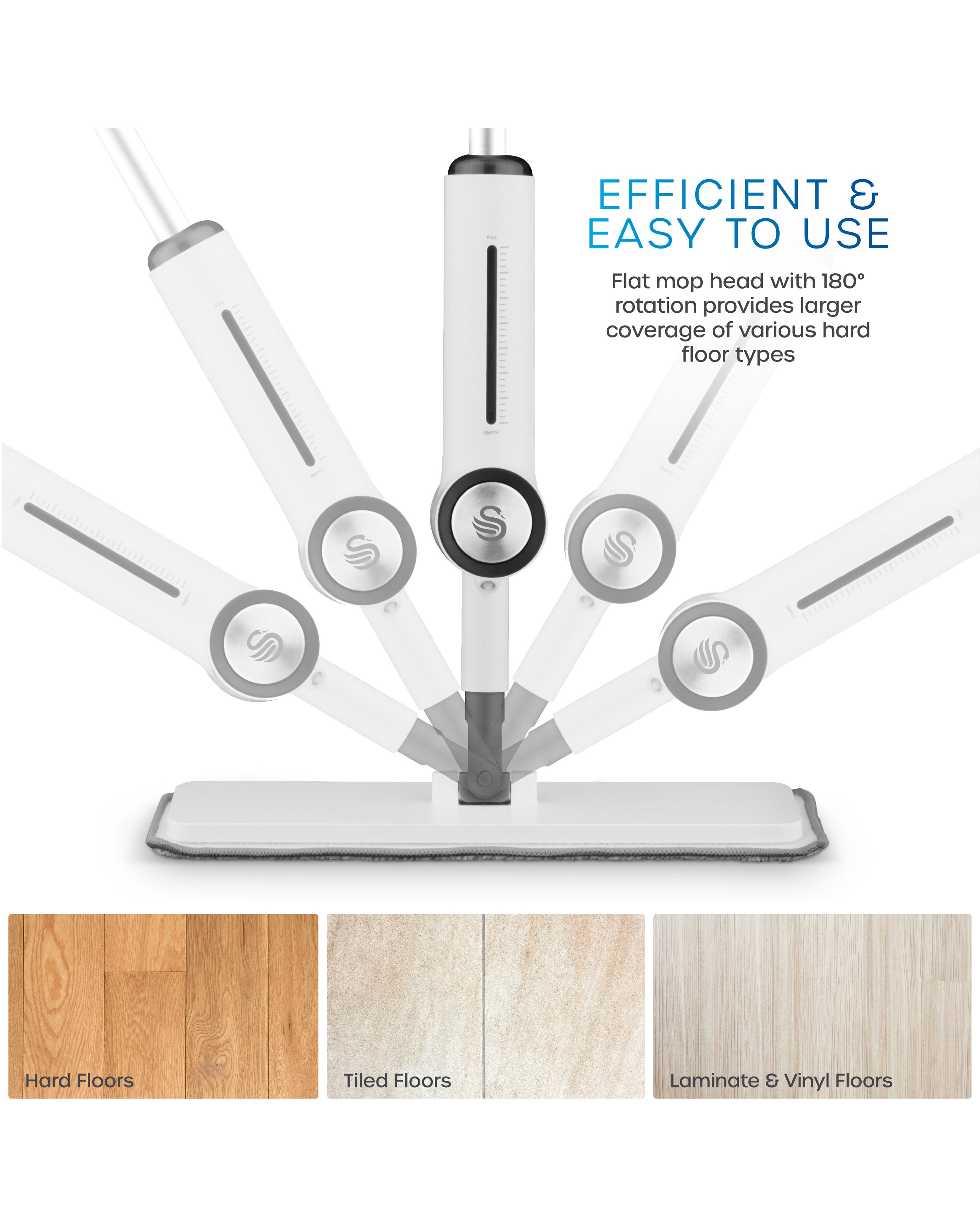 Swan Elevate Spray Mop 5 Swan Elevate Spray Mop