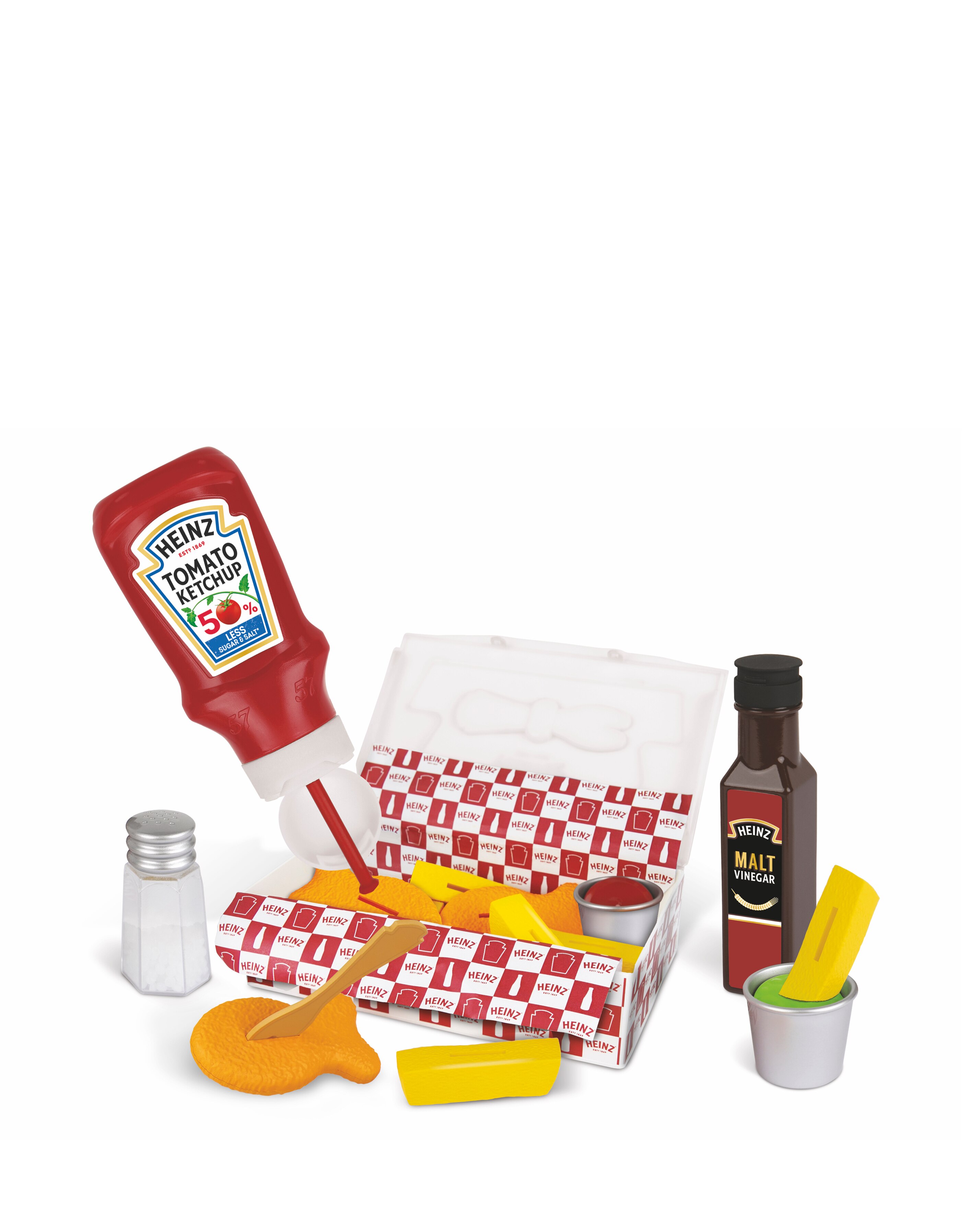 Heinz Toy Fish & Chips Takeaway Set 1 Heinz Toy Fish & Chips Takeaway Set