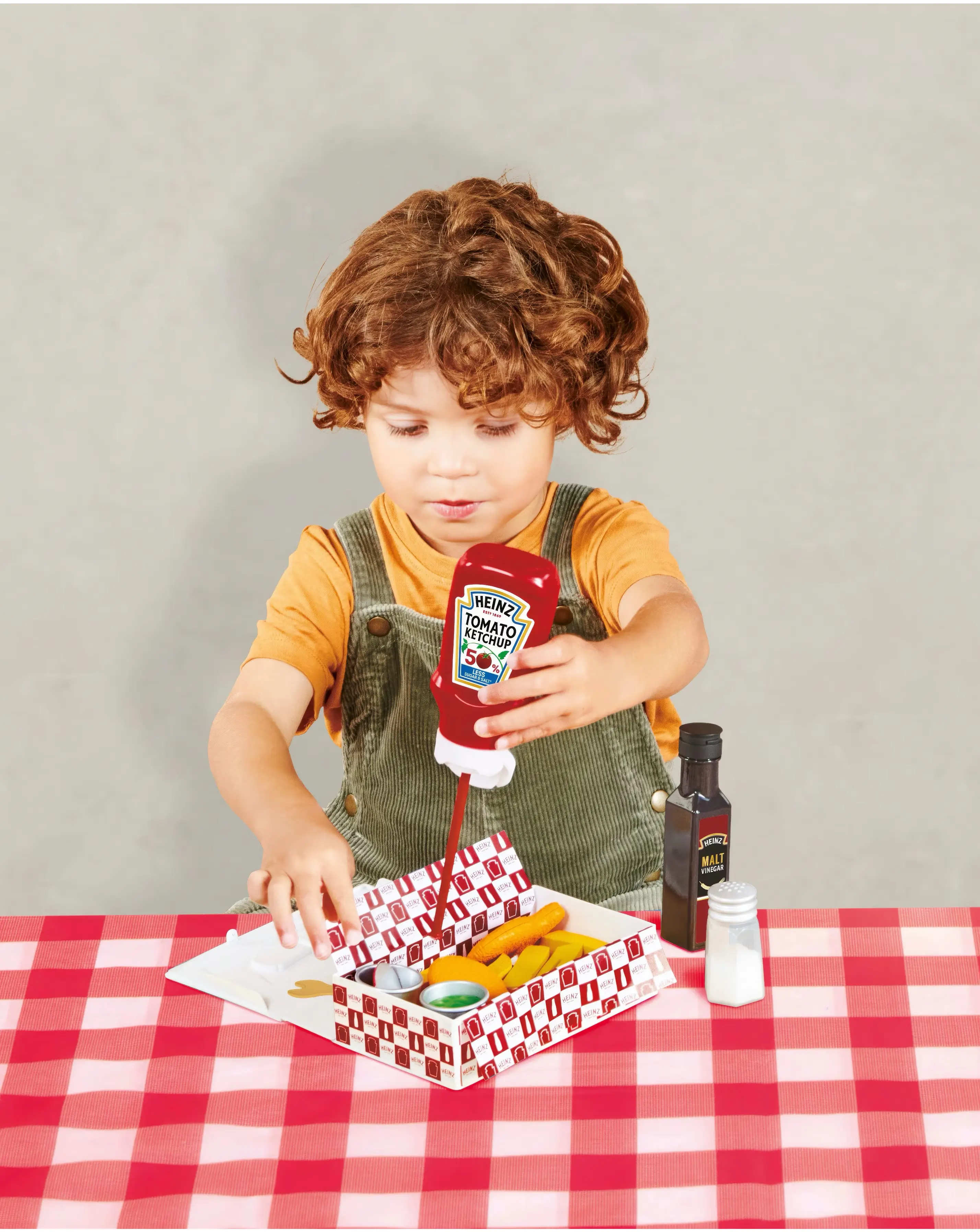 Heinz Toy Fish & Chips Takeaway Set 10 Heinz Toy Fish & Chips Takeaway Set