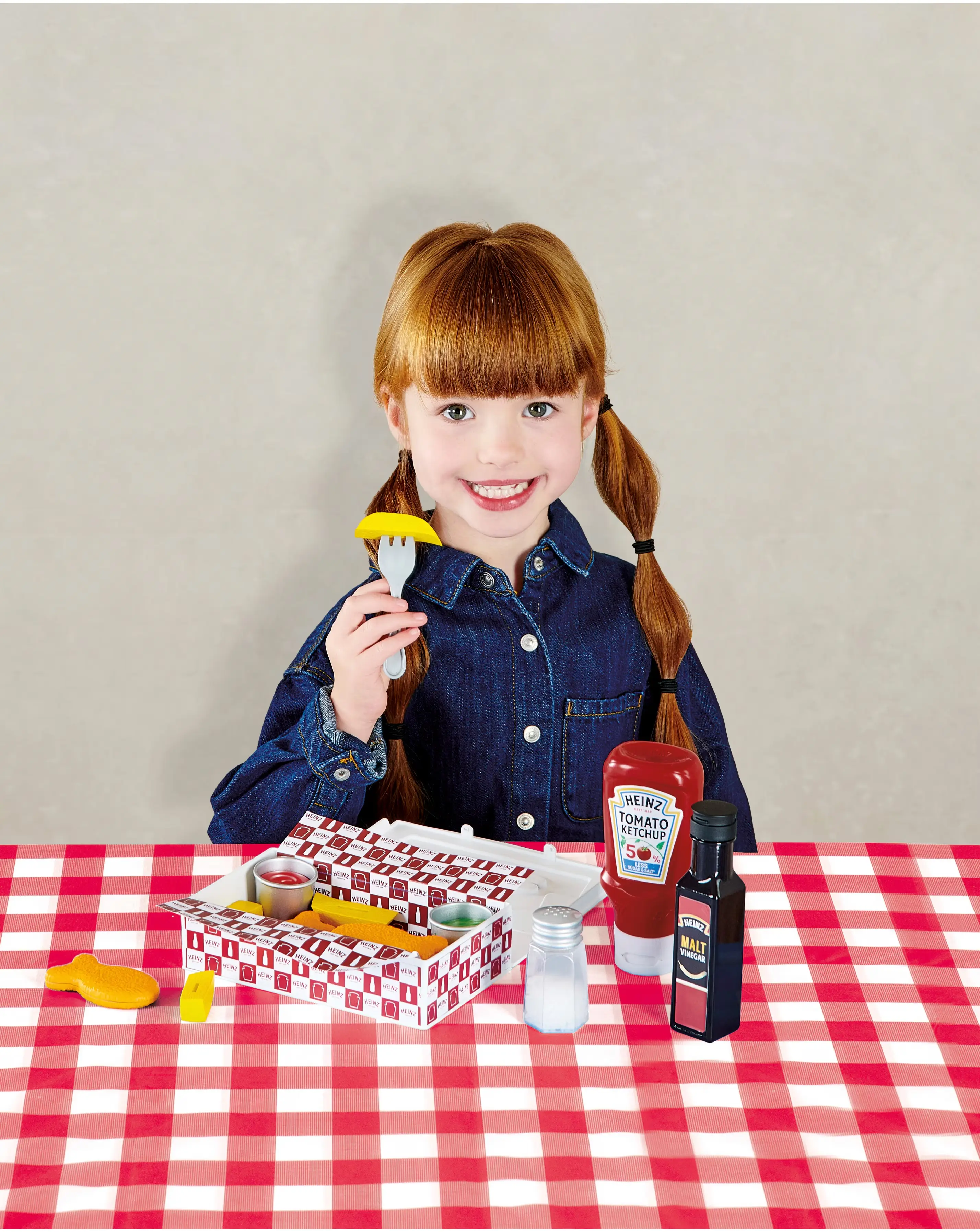 Heinz Toy Fish & Chips Takeaway Set 8 Heinz Toy Fish & Chips Takeaway Set