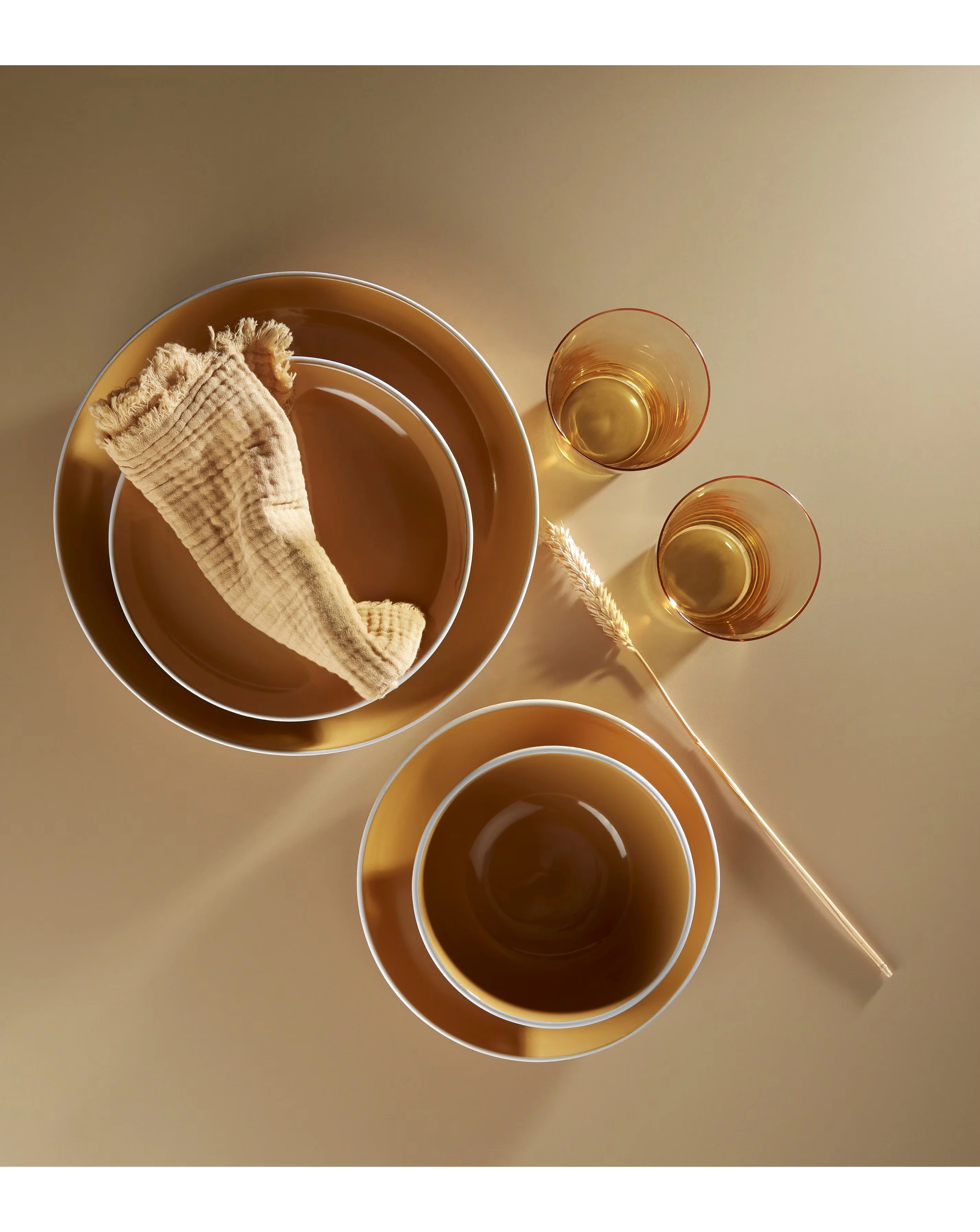 Waterside 12 Piece Yellow Coupe Dinner Set 1 Waterside 12 Piece Yellow Coupe Dinner Set
