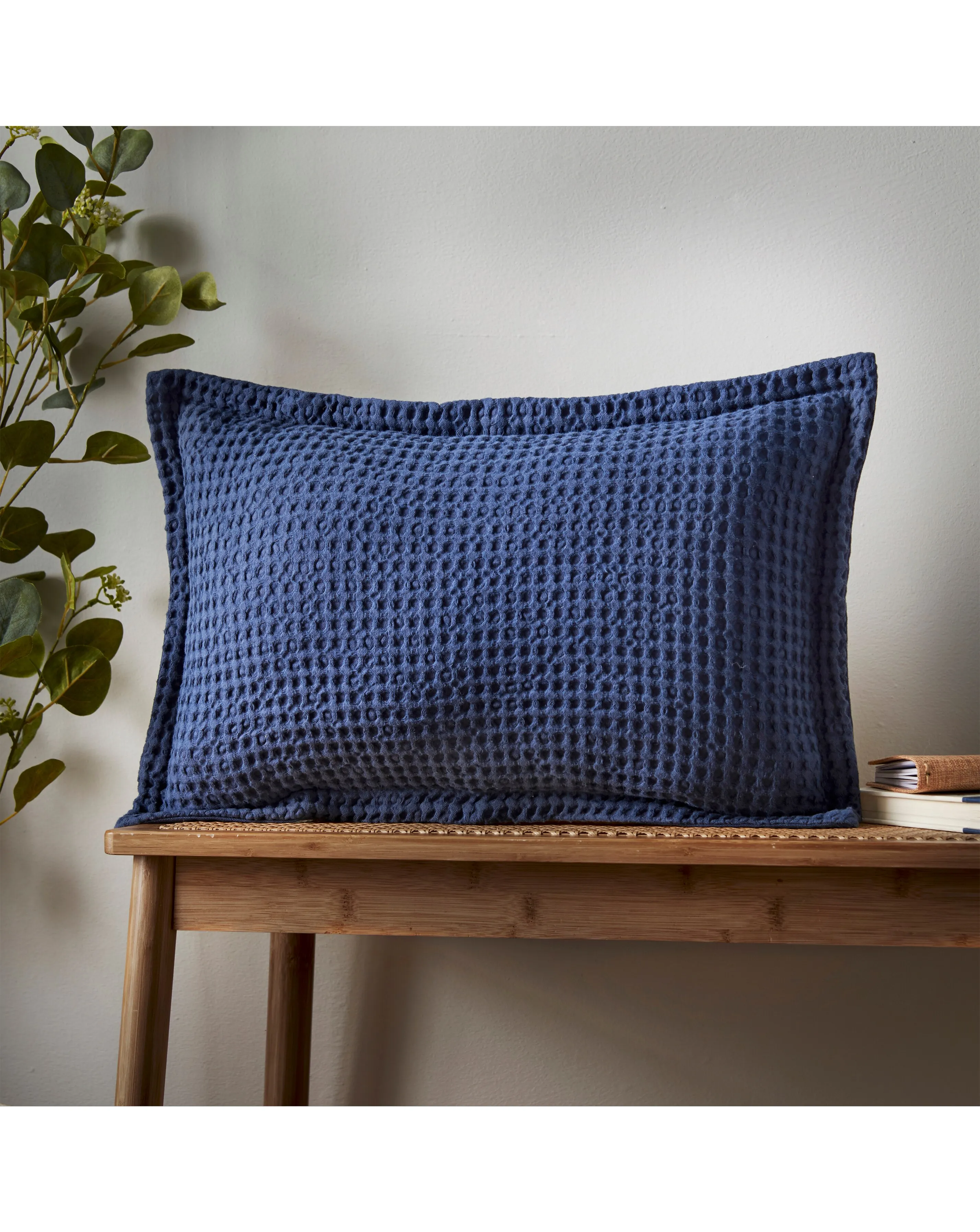 Pineapple Elephant Jaipur Waffle Cotton Cushion 1 Pineapple Elephant Jaipur Waffle Cotton Cushion
