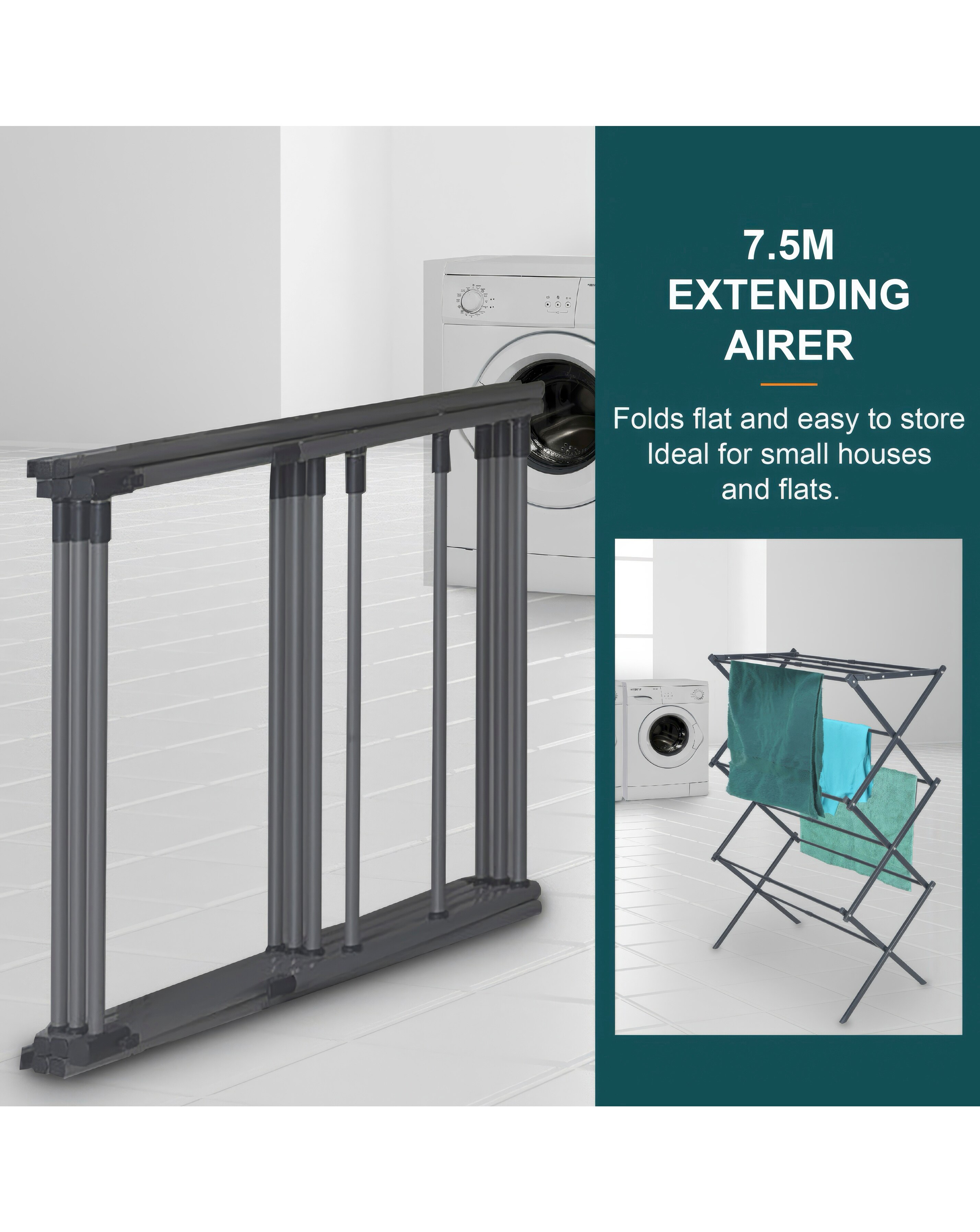 Our House Extending Clothes Airer 3 Our House Extending Clothes Airer
