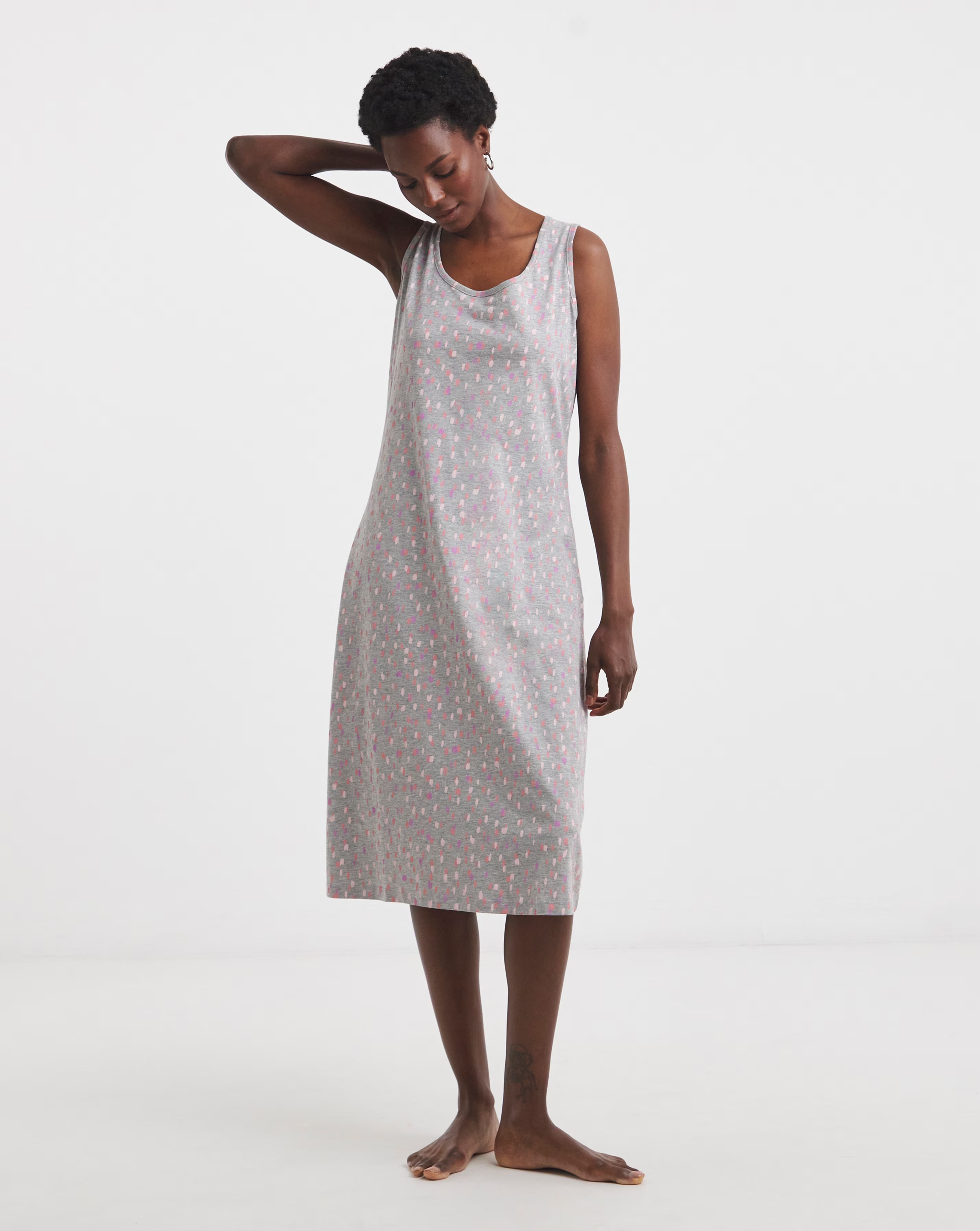 JD Williams Value Sleeveless Nightie 1 JD Williams Value Sleeveless Nightie