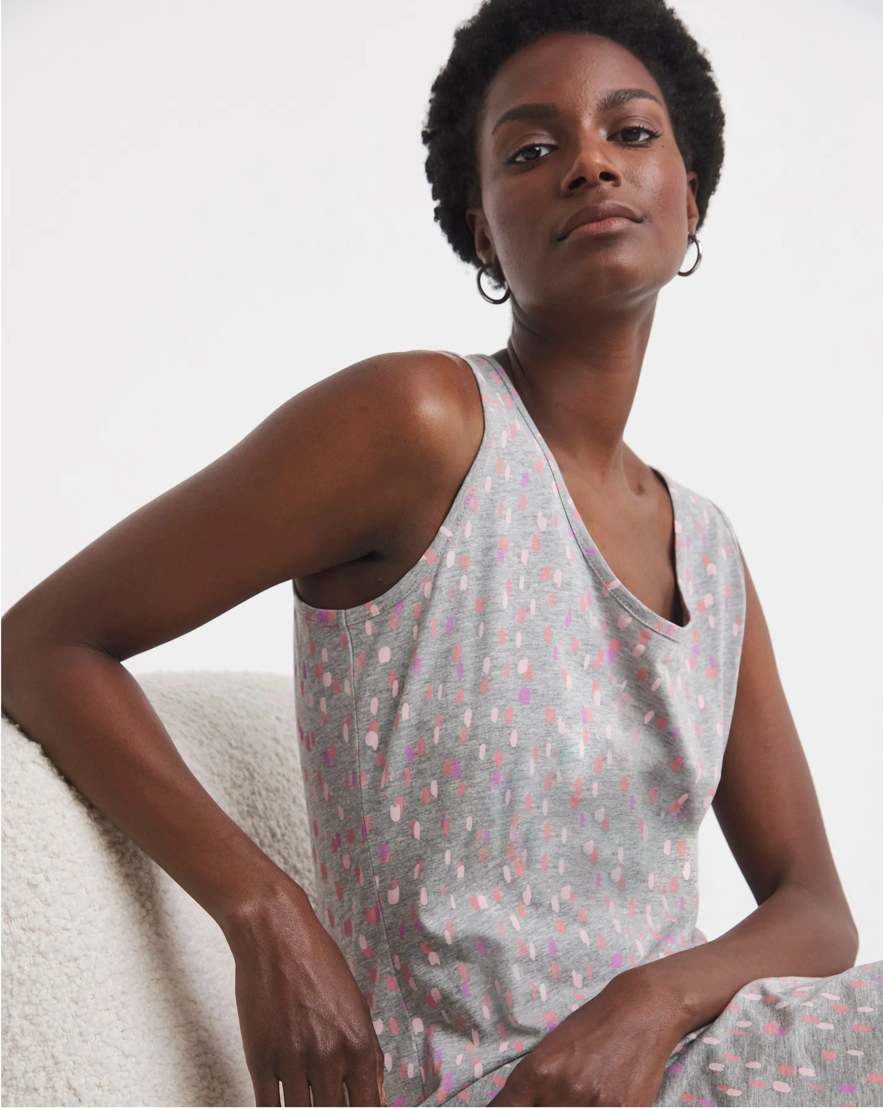 JD Williams Value Sleeveless Nightie 4 JD Williams Value Sleeveless Nightie