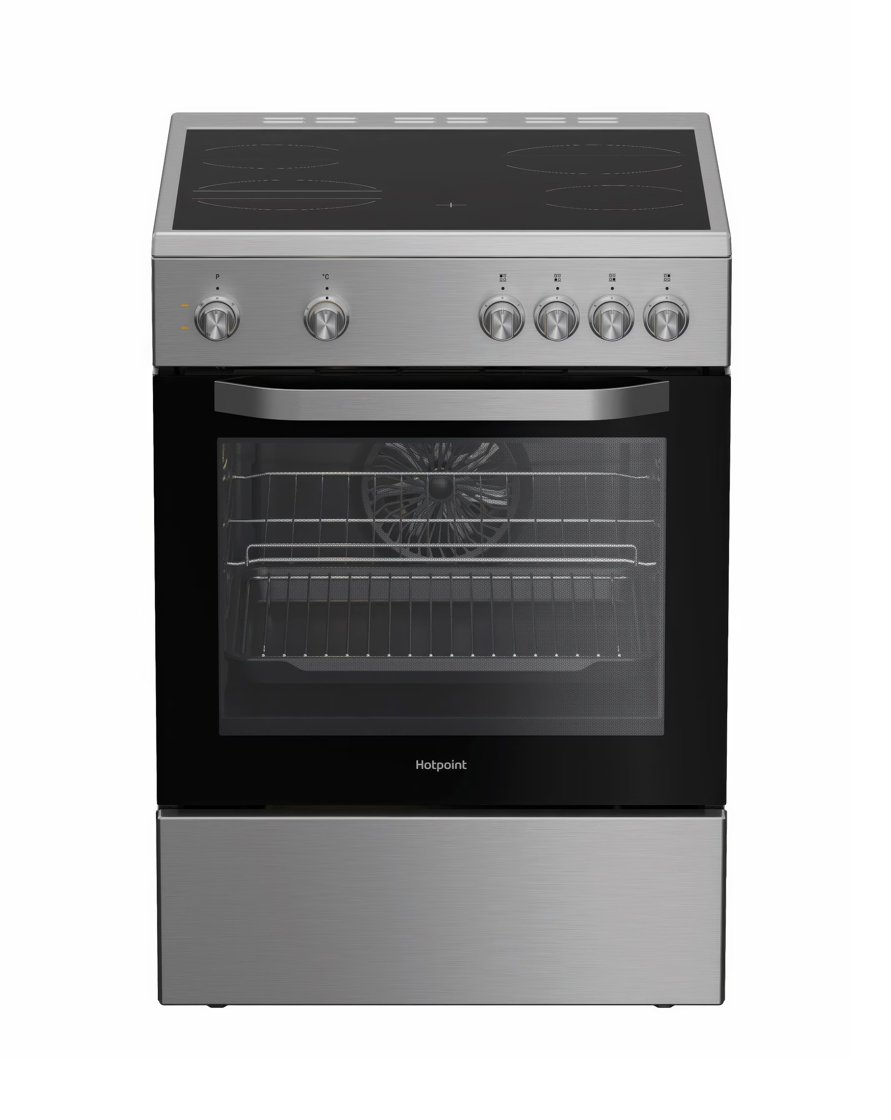 Hotpoint H6V5KMX/UK Electric Single Cooker Multiflow Stainless Steel Install 1 Hotpoint H6V5KMX/UK Electric Single Cooker Multiflow Stainless Steel Install