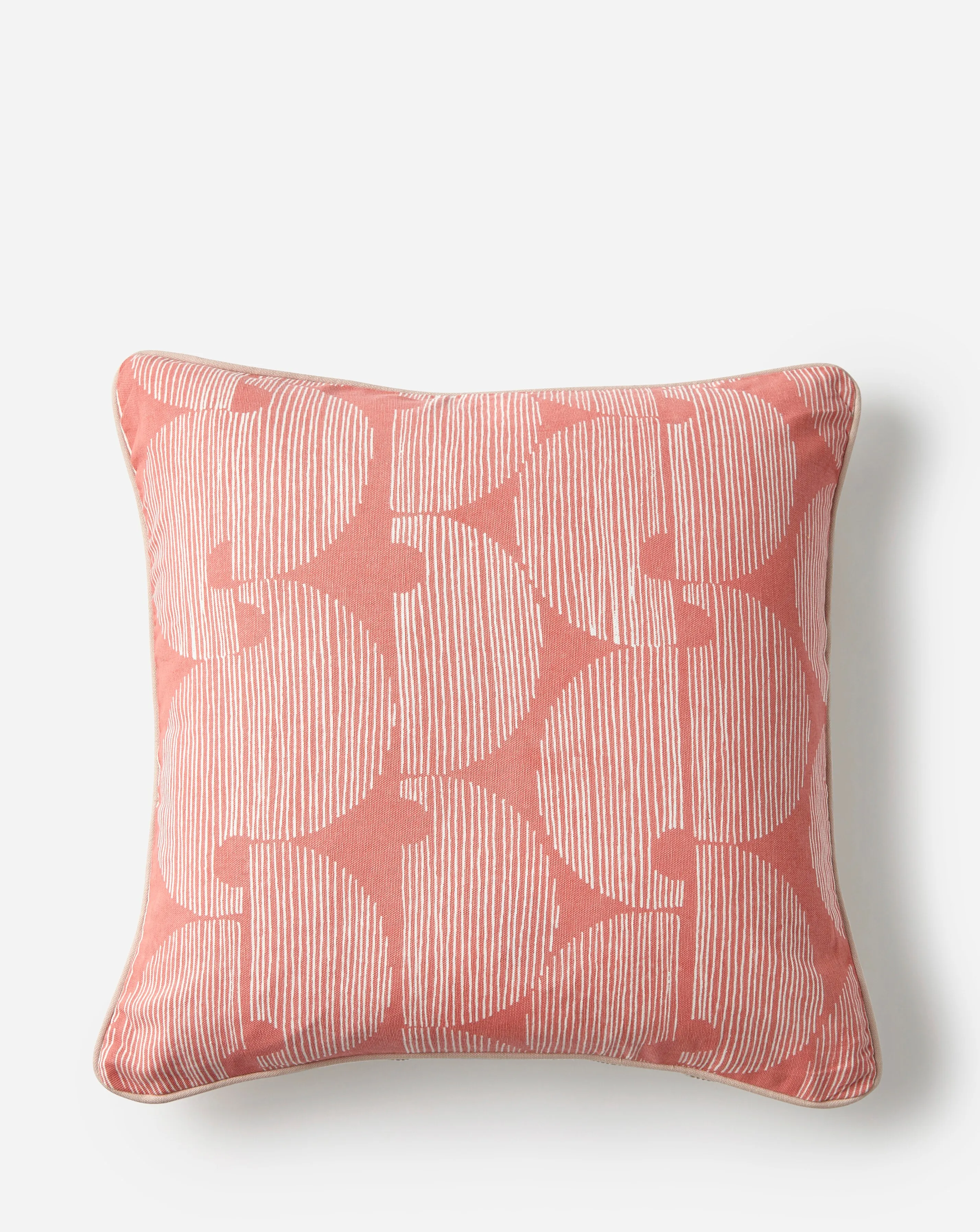 Blush Circle Marked Cushion Cover