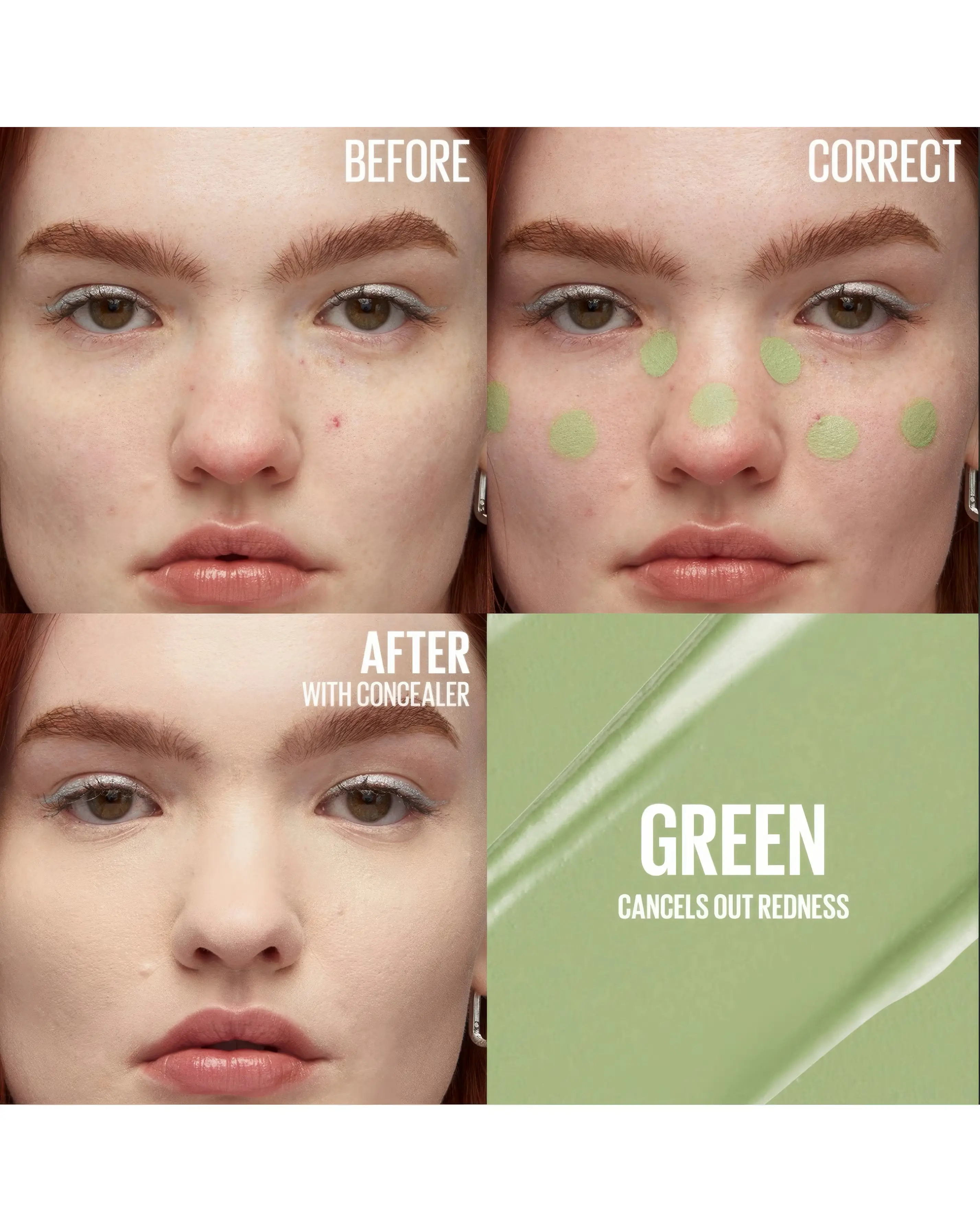 Maybelline New York Eraser Eye Colour Correcting Concealer 151 Green 3 Maybelline New York Eraser Eye Colour Correcting Concealer 151 Green