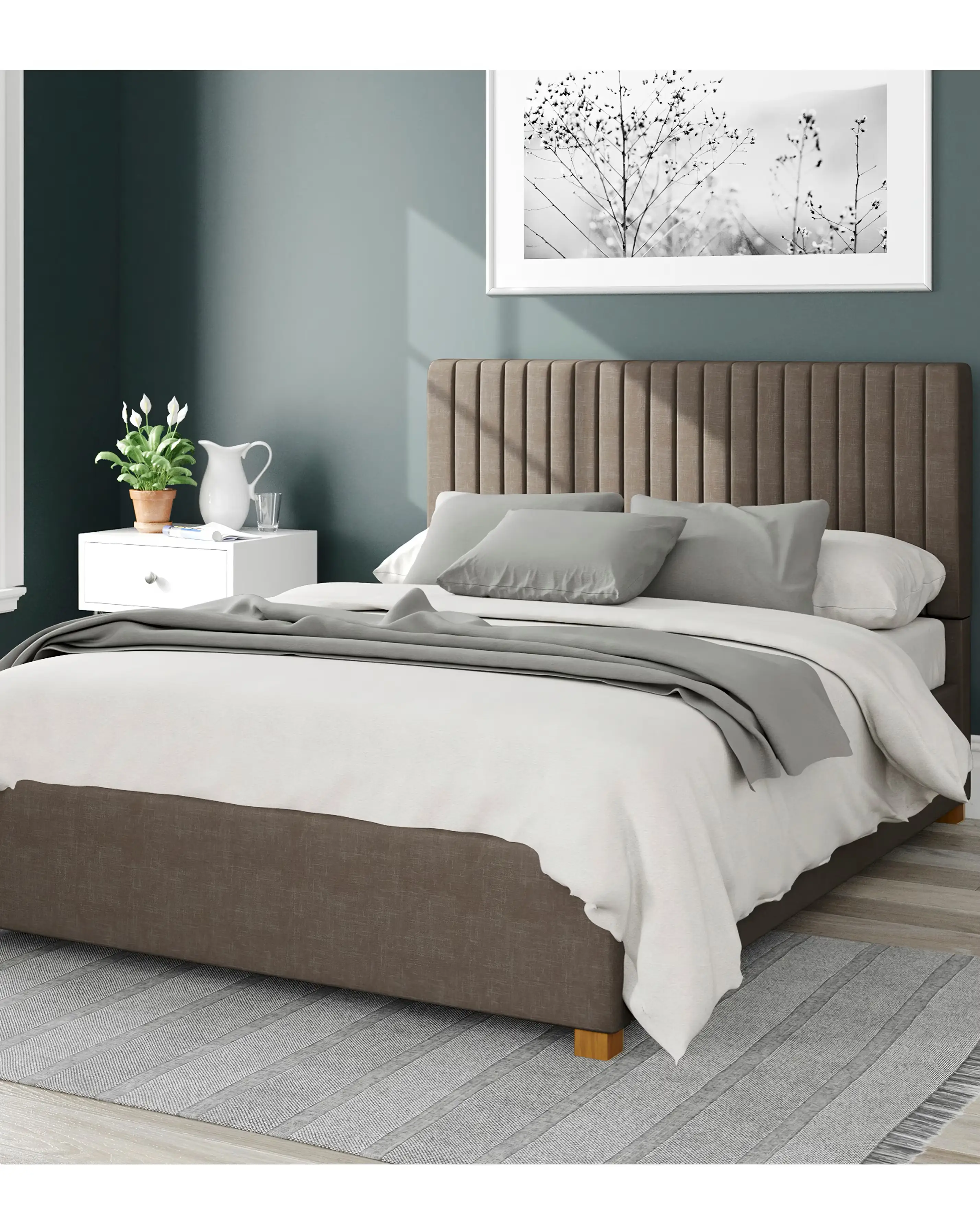 Aspire Grant Woven Ottoman Bed 1 Aspire Grant Woven Ottoman Bed