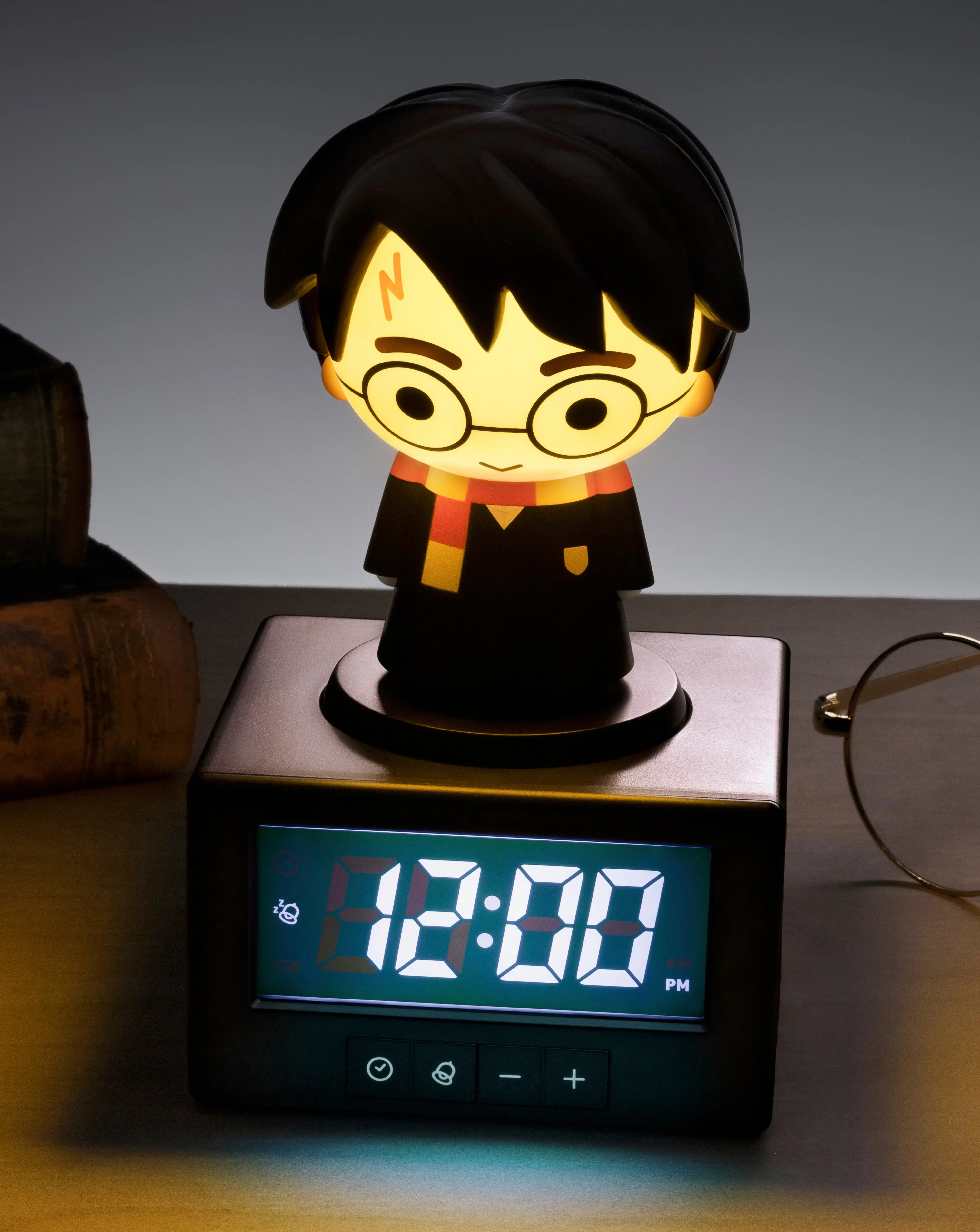 Harry Potter Digital Icon Alarm Clock - Glowing Lamp or Night Light 2 Harry Potter Digital Icon Alarm Clock - Glowing Lamp or Night Light