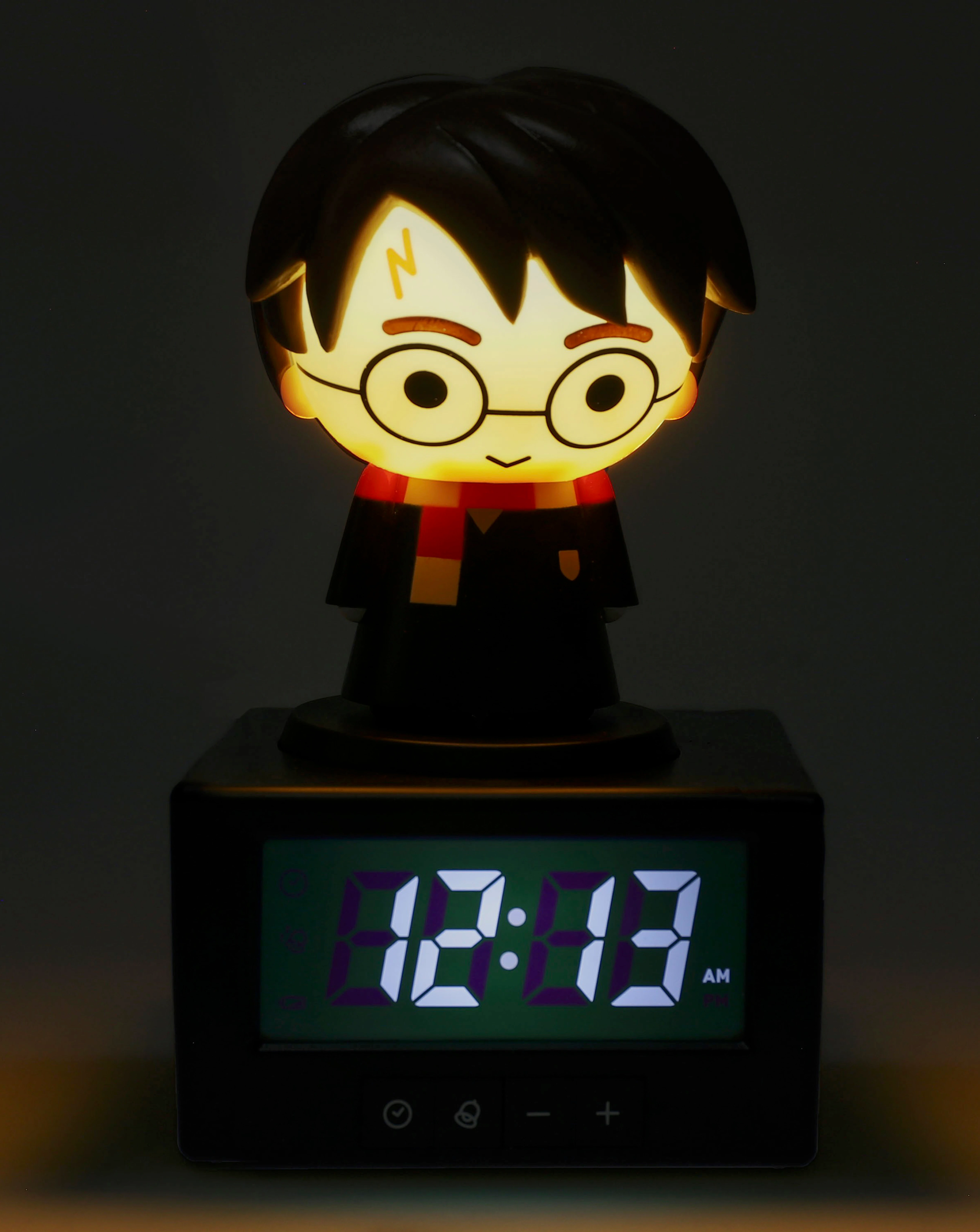 Harry Potter Digital Icon Alarm Clock - Glowing Lamp or Night Light 4 Harry Potter Digital Icon Alarm Clock - Glowing Lamp or Night Light