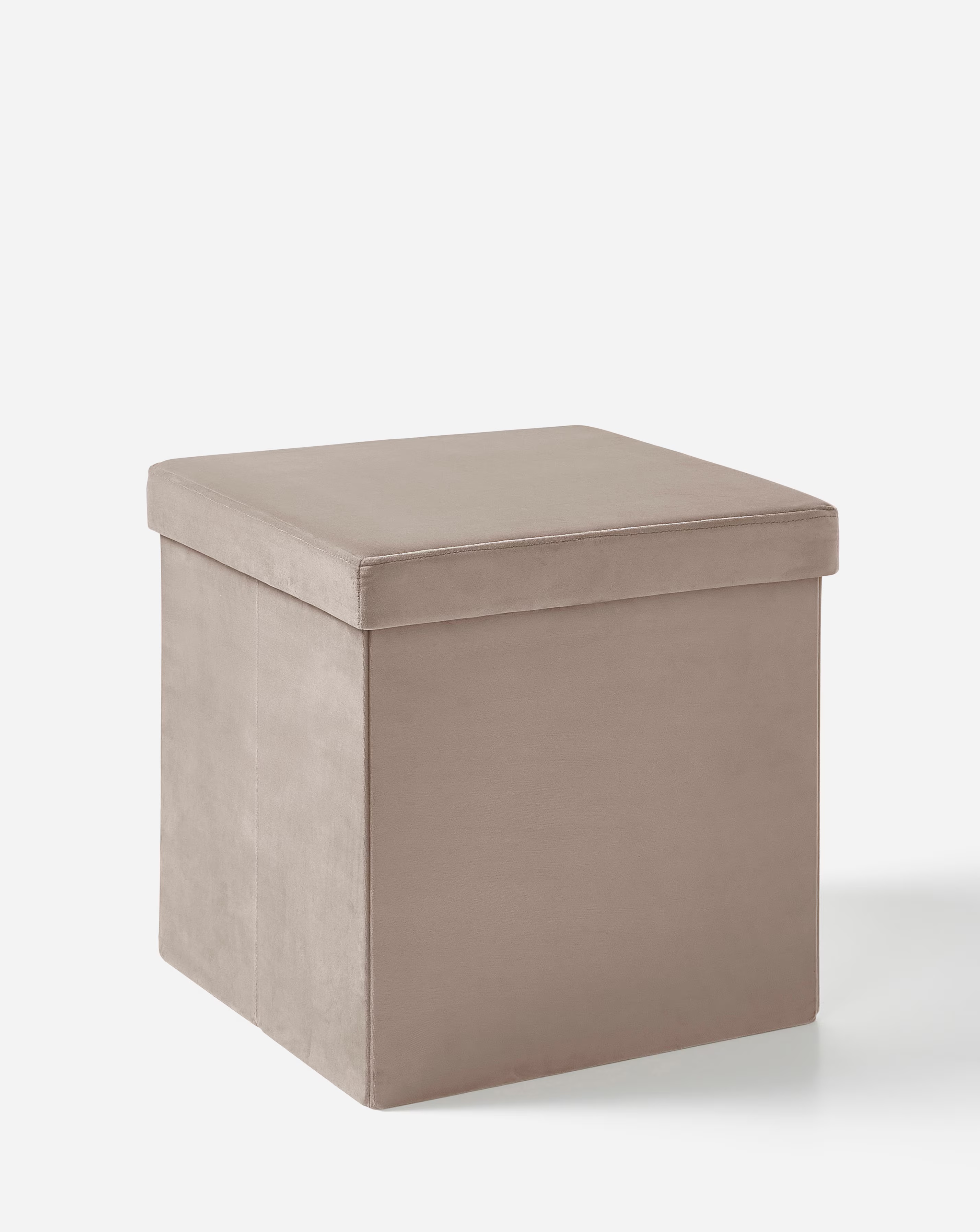 Velvet Foldable Storage Ottoman Cube 3 Velvet Foldable Storage Ottoman Cube