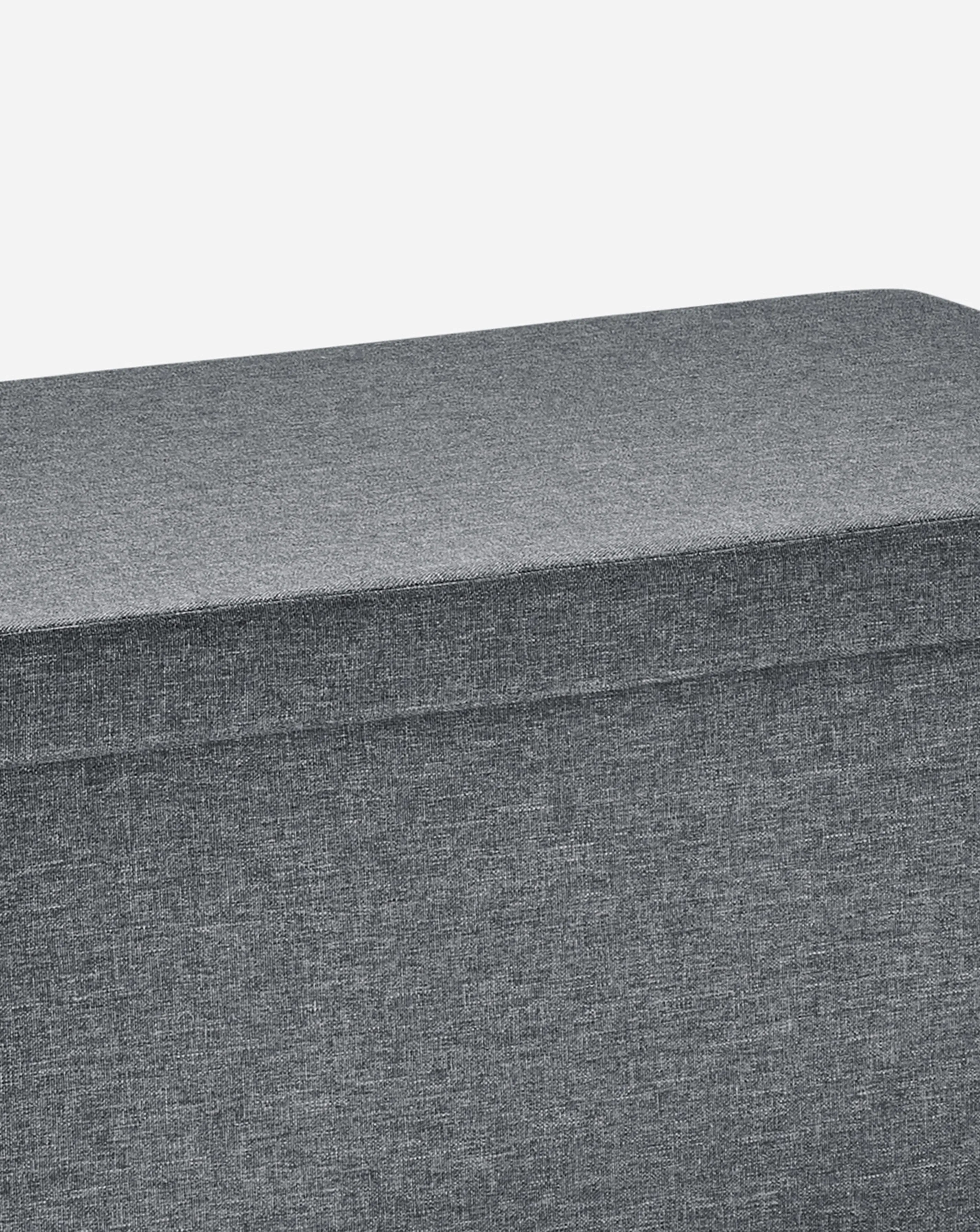Fabric Foldable Storage Ottoman 4 Fabric Foldable Storage Ottoman