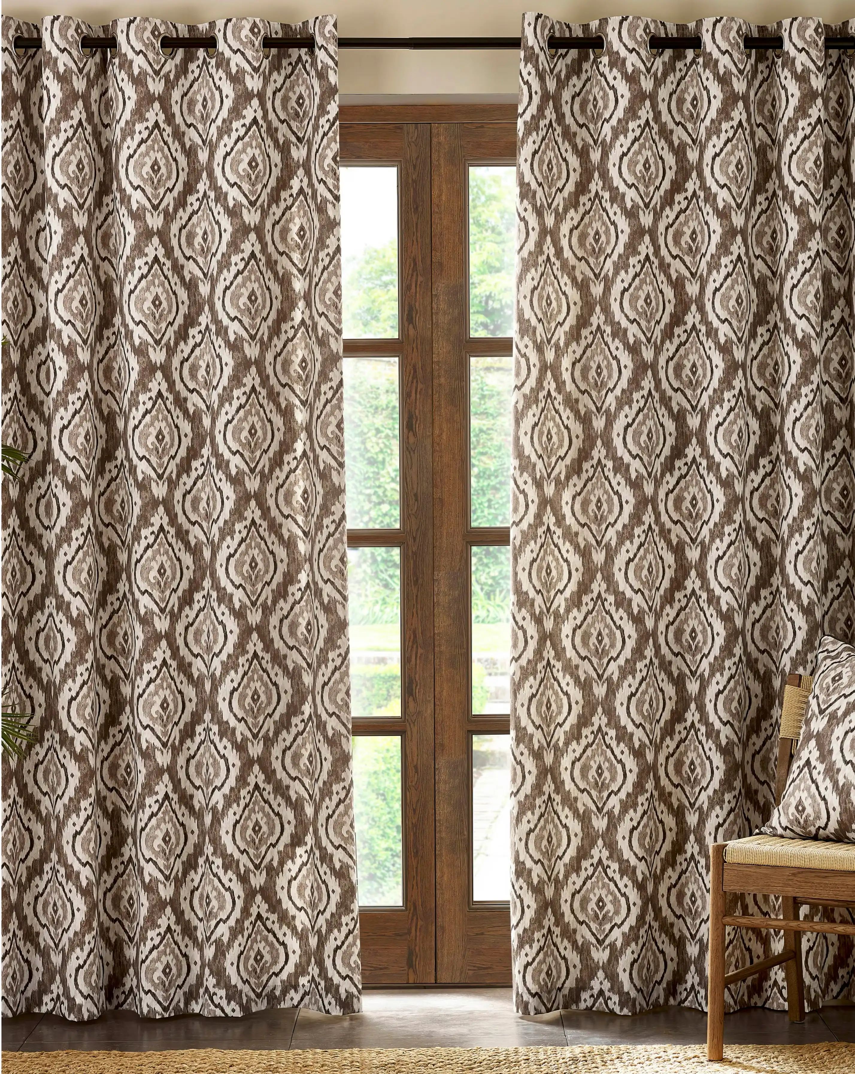 Pineapple Elephant Suri Curtains