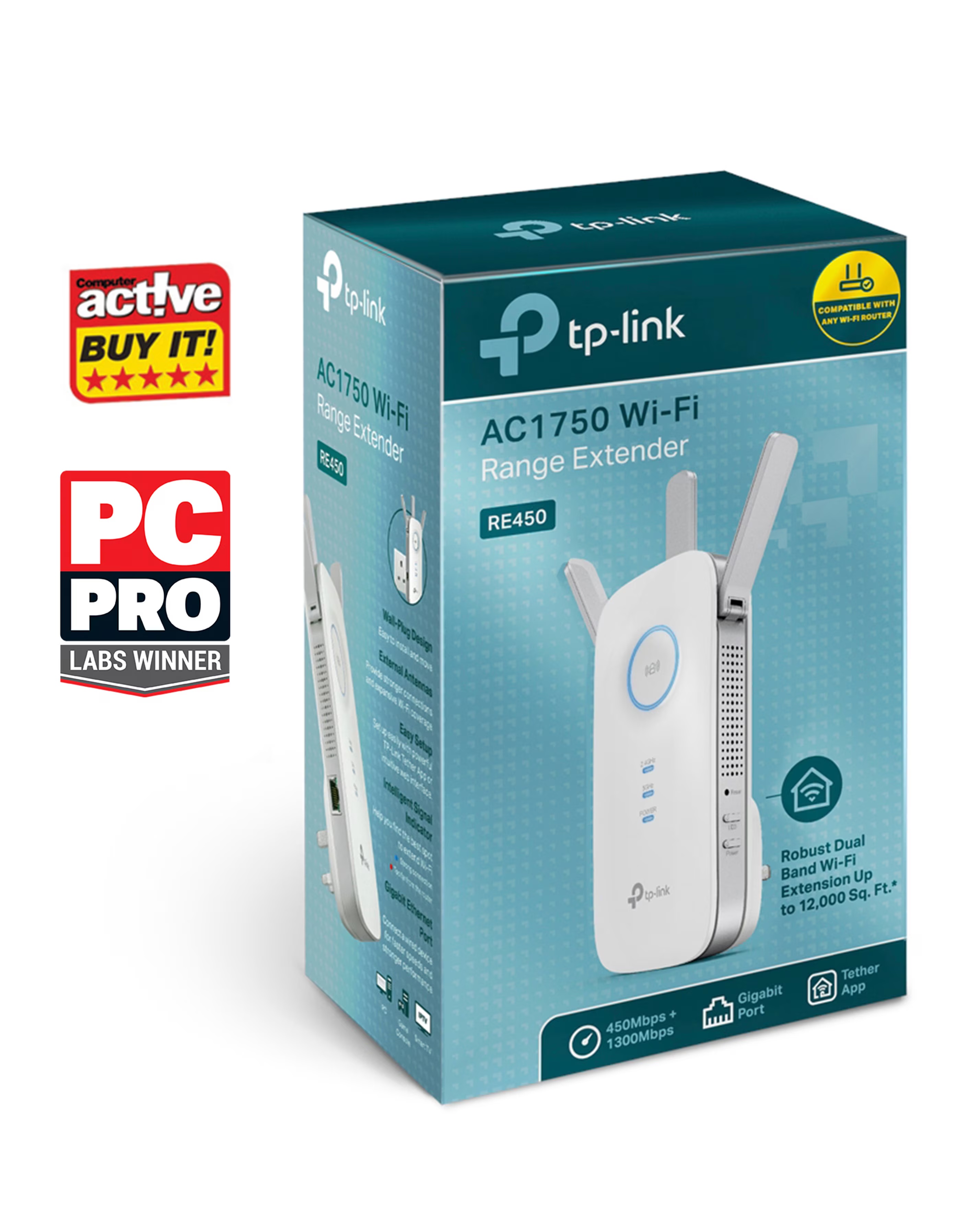 TP-Link AC1750 Dual Band Wi-Fi Range Extender 3 TP-Link AC1750 Dual Band Wi-Fi Range Extender