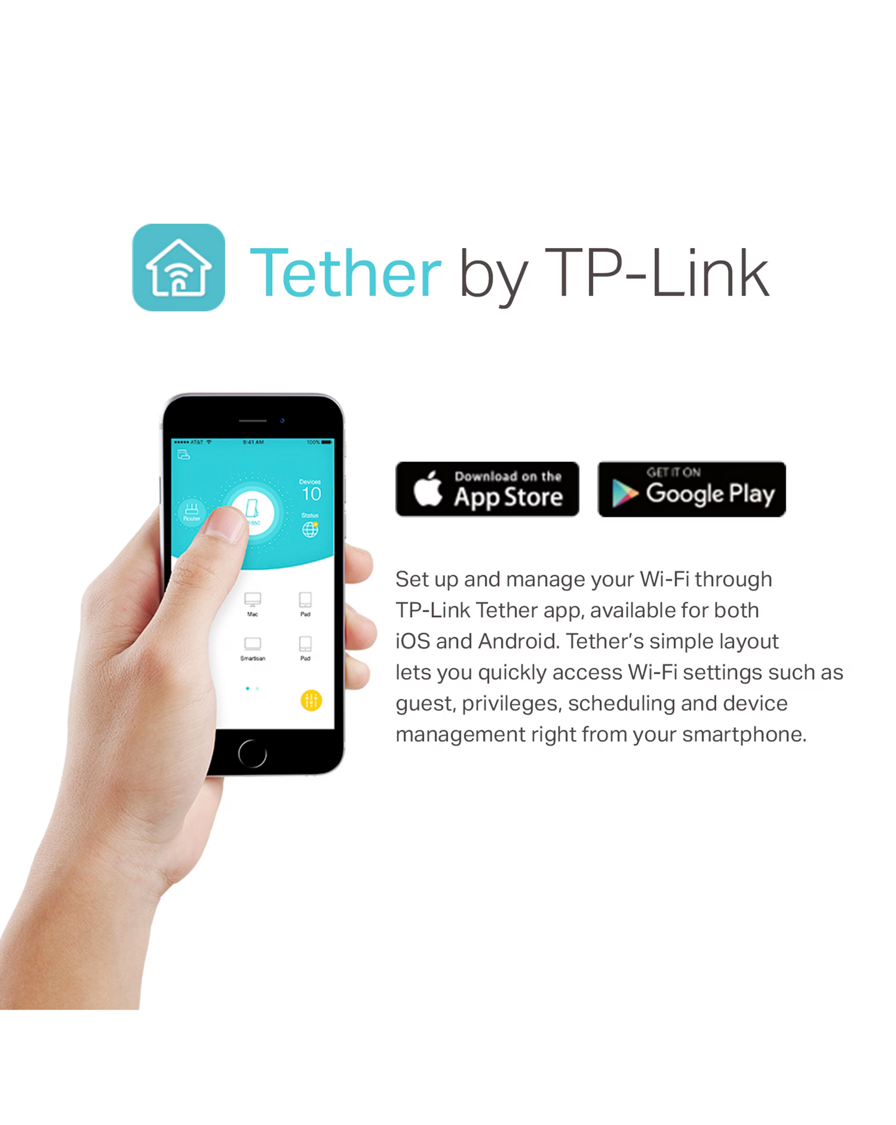 TP-Link AC1750 Dual Band Wi-Fi Range Extender 6 TP-Link AC1750 Dual Band Wi-Fi Range Extender