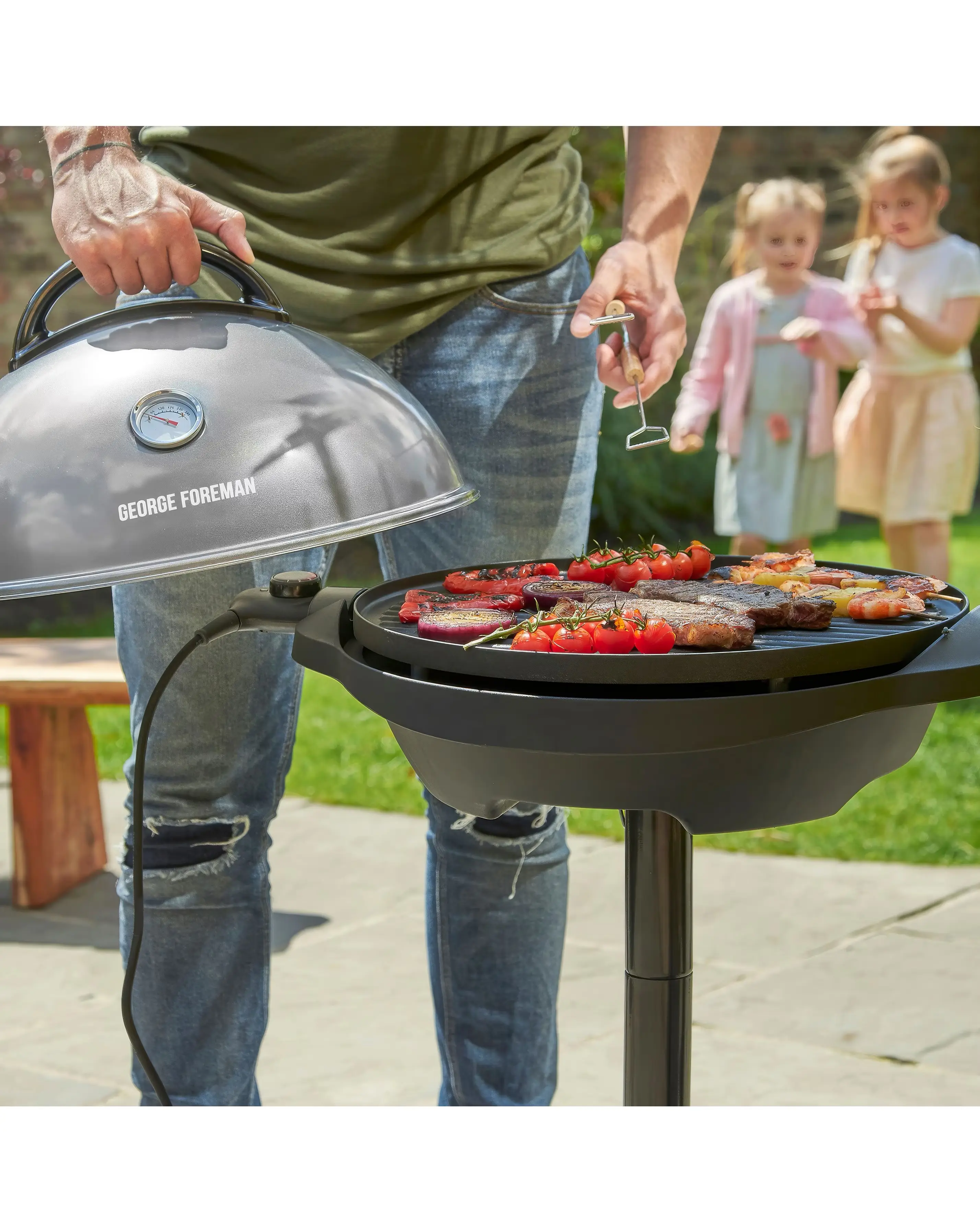 George Foreman 22460 Indoor/Outdoor BBQ Grill 10 George Foreman 22460 Indoor/Outdoor BBQ Grill