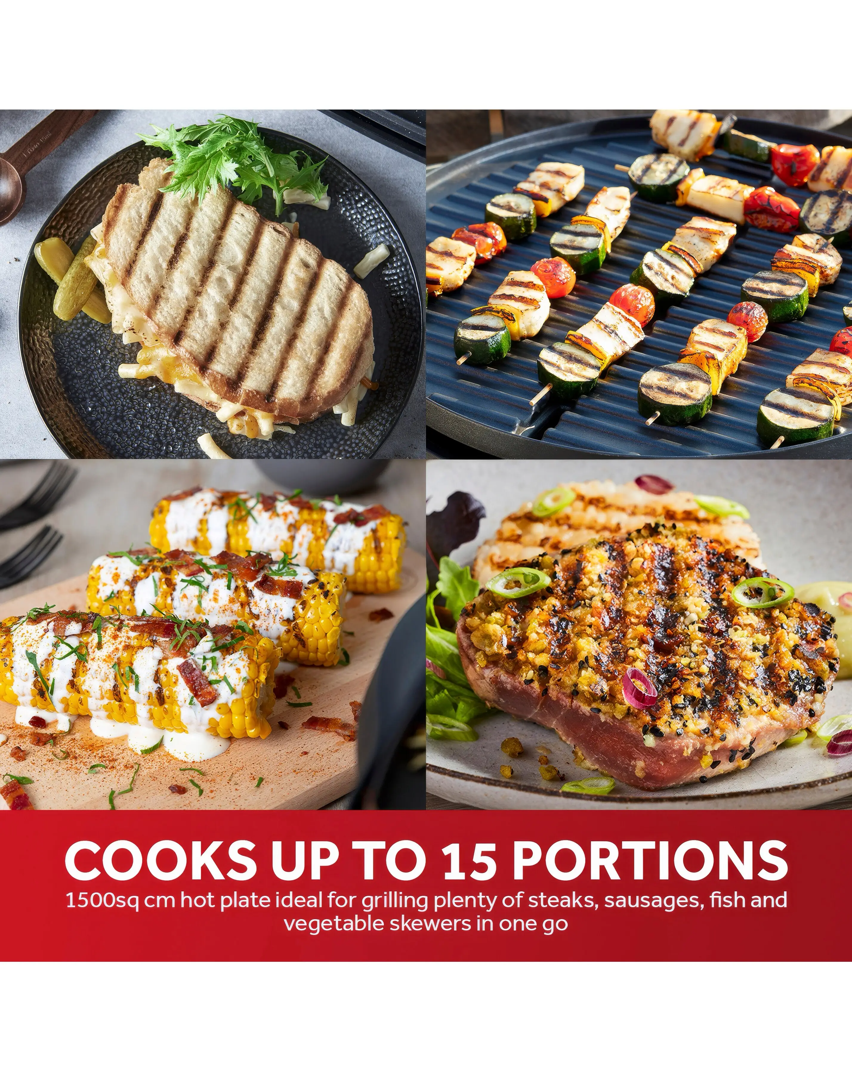 George Foreman 22460 Indoor/Outdoor BBQ Grill 6 George Foreman 22460 Indoor/Outdoor BBQ Grill