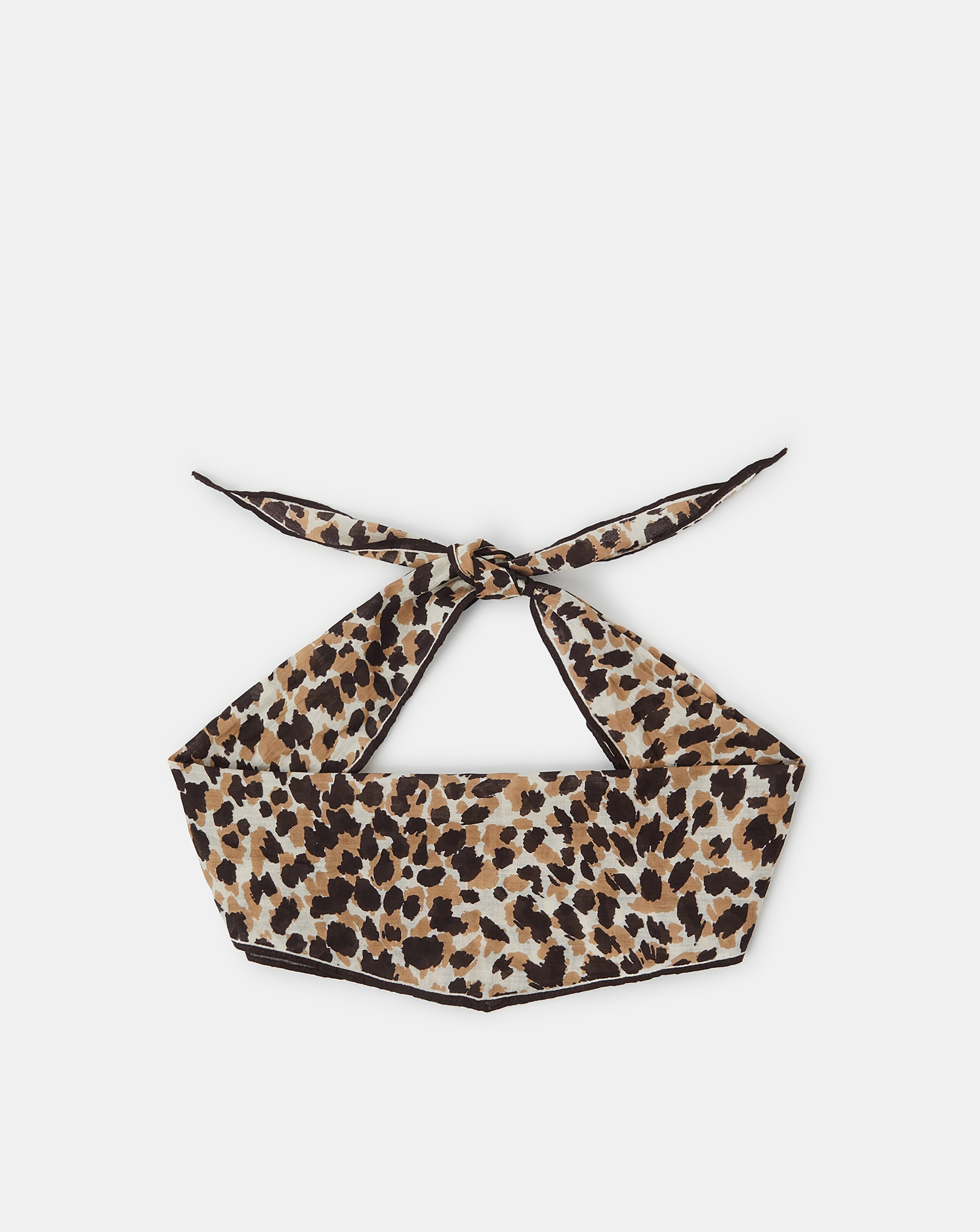 Accessorize Cheetah Print Neckerchief