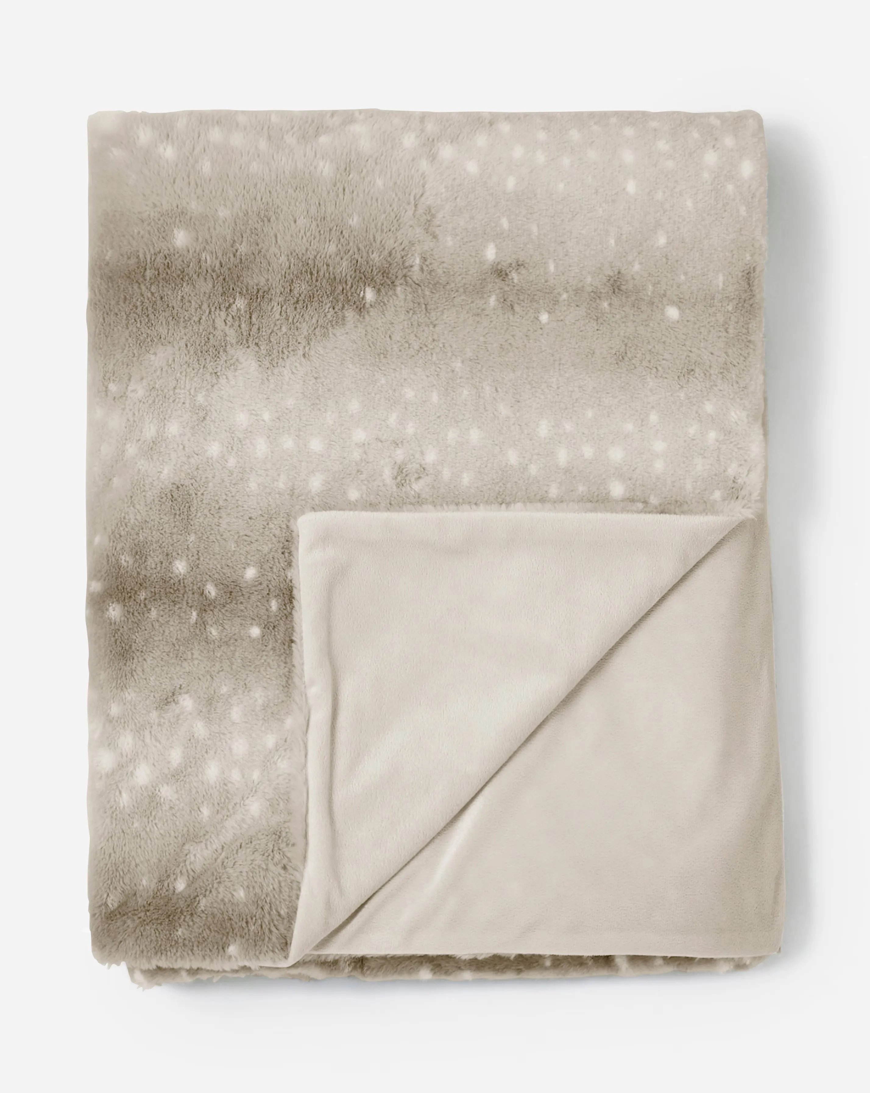 Faux Fur Dotted Animal Throw 6 Faux Fur Dotted Animal Throw