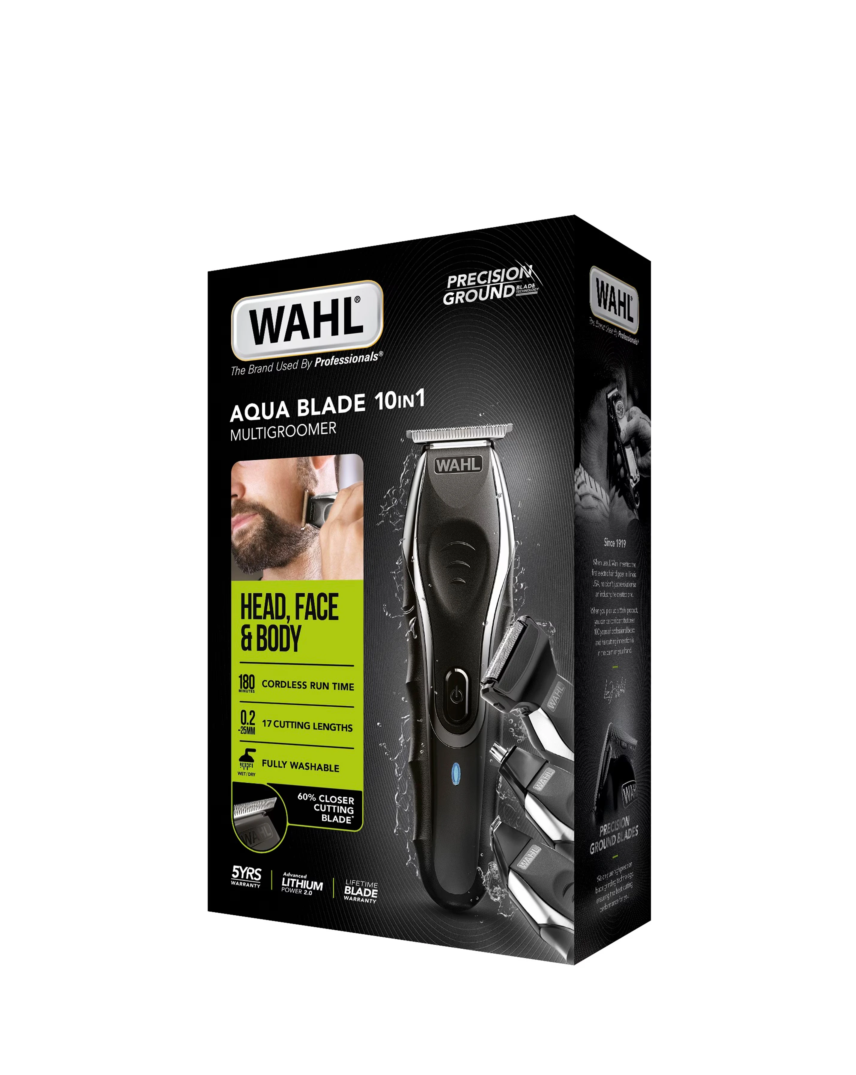Wahl 10 in 1 Aqua Blade Multigroomer Set 5 Wahl 10 in 1 Aqua Blade Multigroomer Set