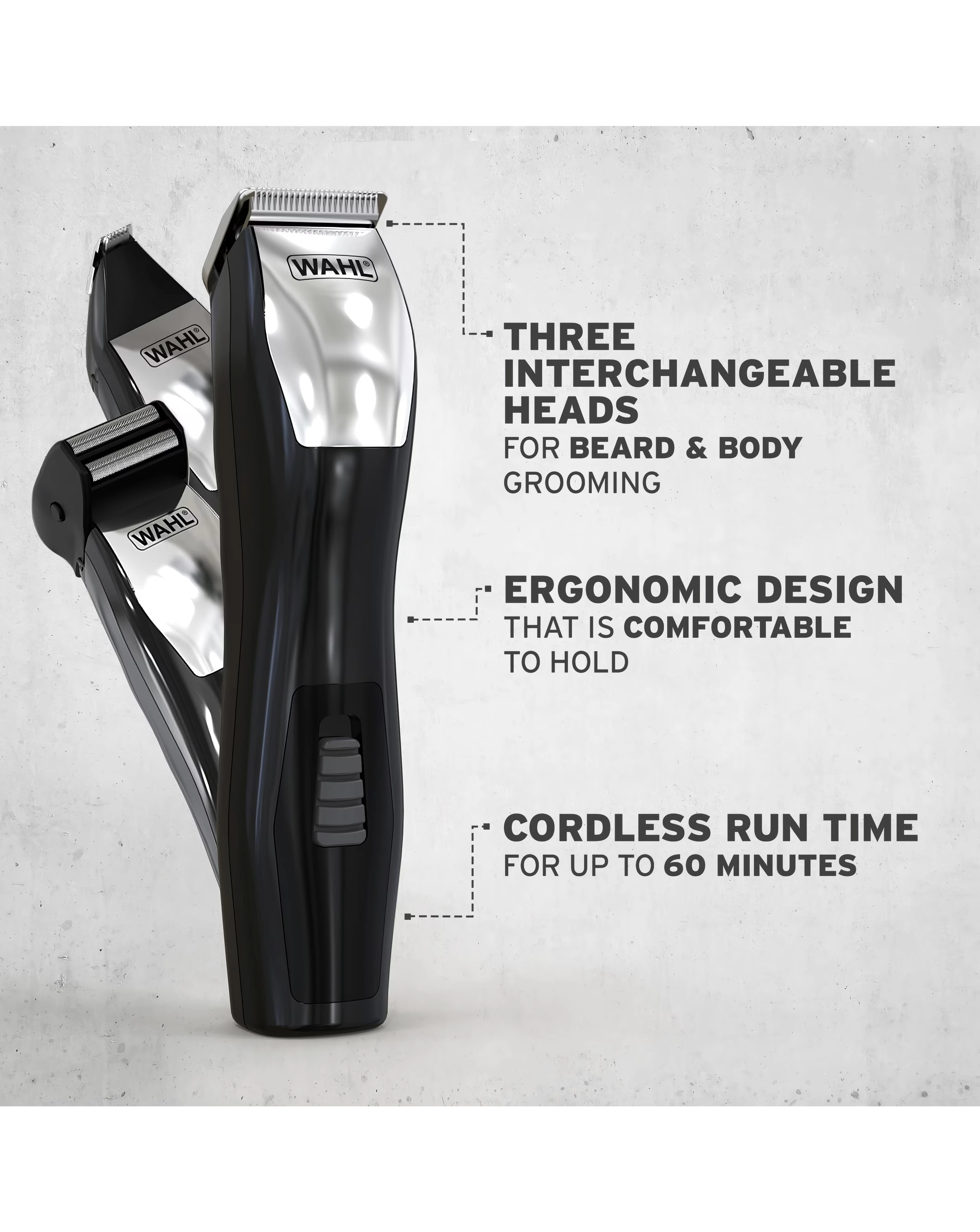 Wahl Groomsman Multigroomer Kit 8 in 1 3 Wahl Groomsman Multigroomer Kit 8 in 1