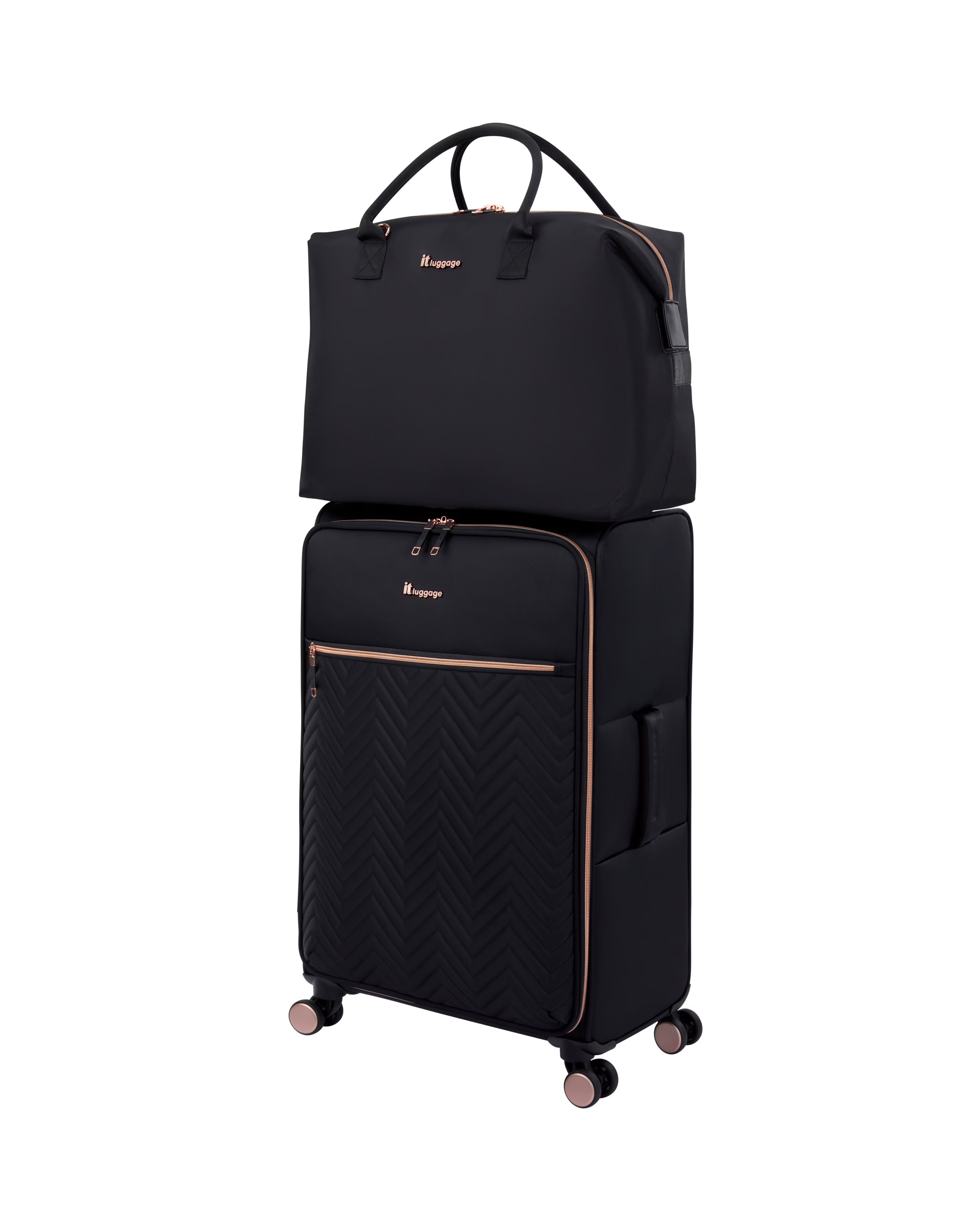 IT Luggage Charmer Travel Holdall with Shoulder Strap 3 IT Luggage Charmer Travel Holdall with Shoulder Strap