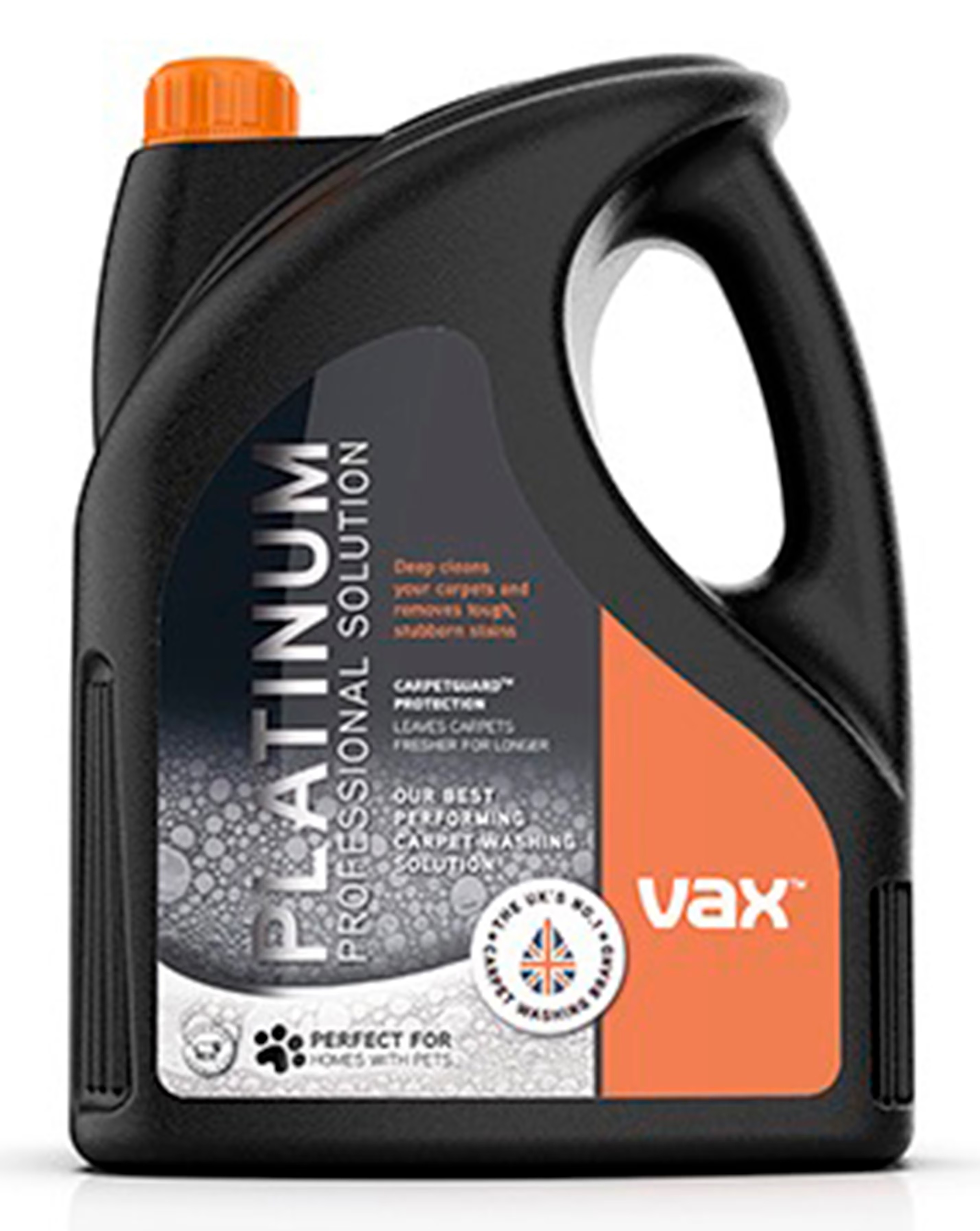 Vax 4 Litre Platinum Professional Carpet Cleaning Solution 1 Vax 4 Litre Platinum Professional Carpet Cleaning Solution