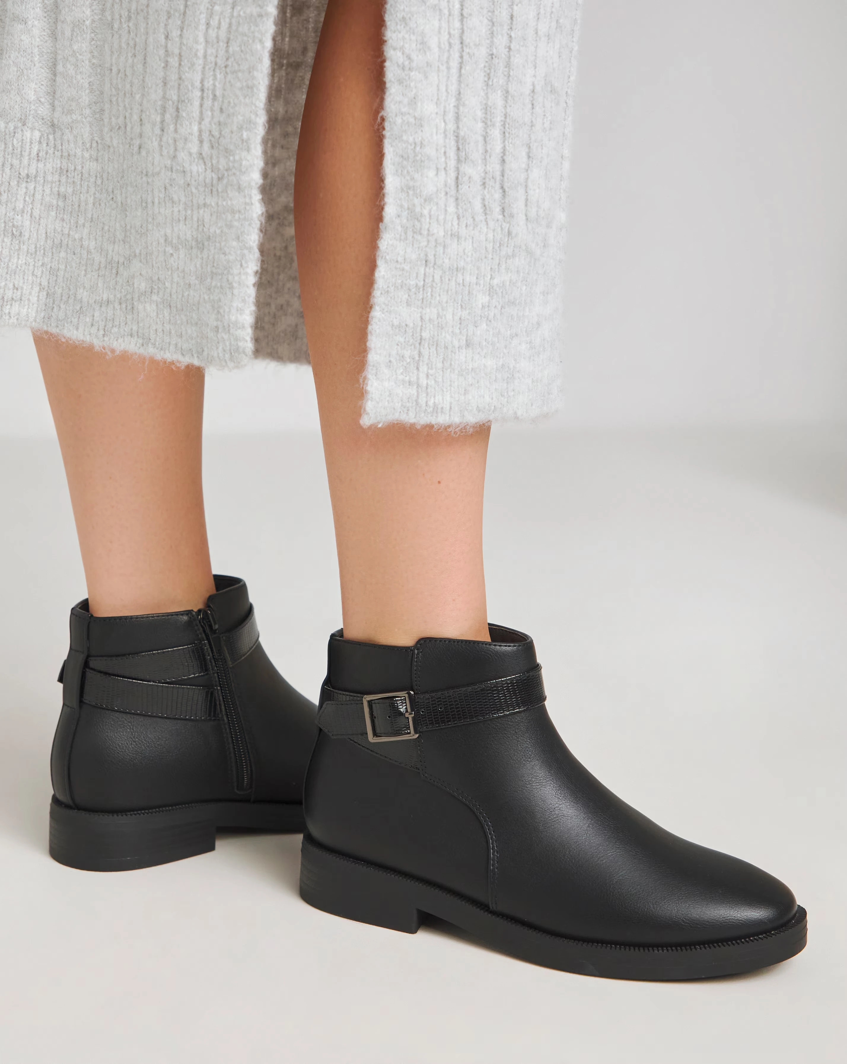 Drew Ankle Buckle Boot Extra Wide EEE Fit 1 Drew Ankle Buckle Boot Extra Wide EEE Fit