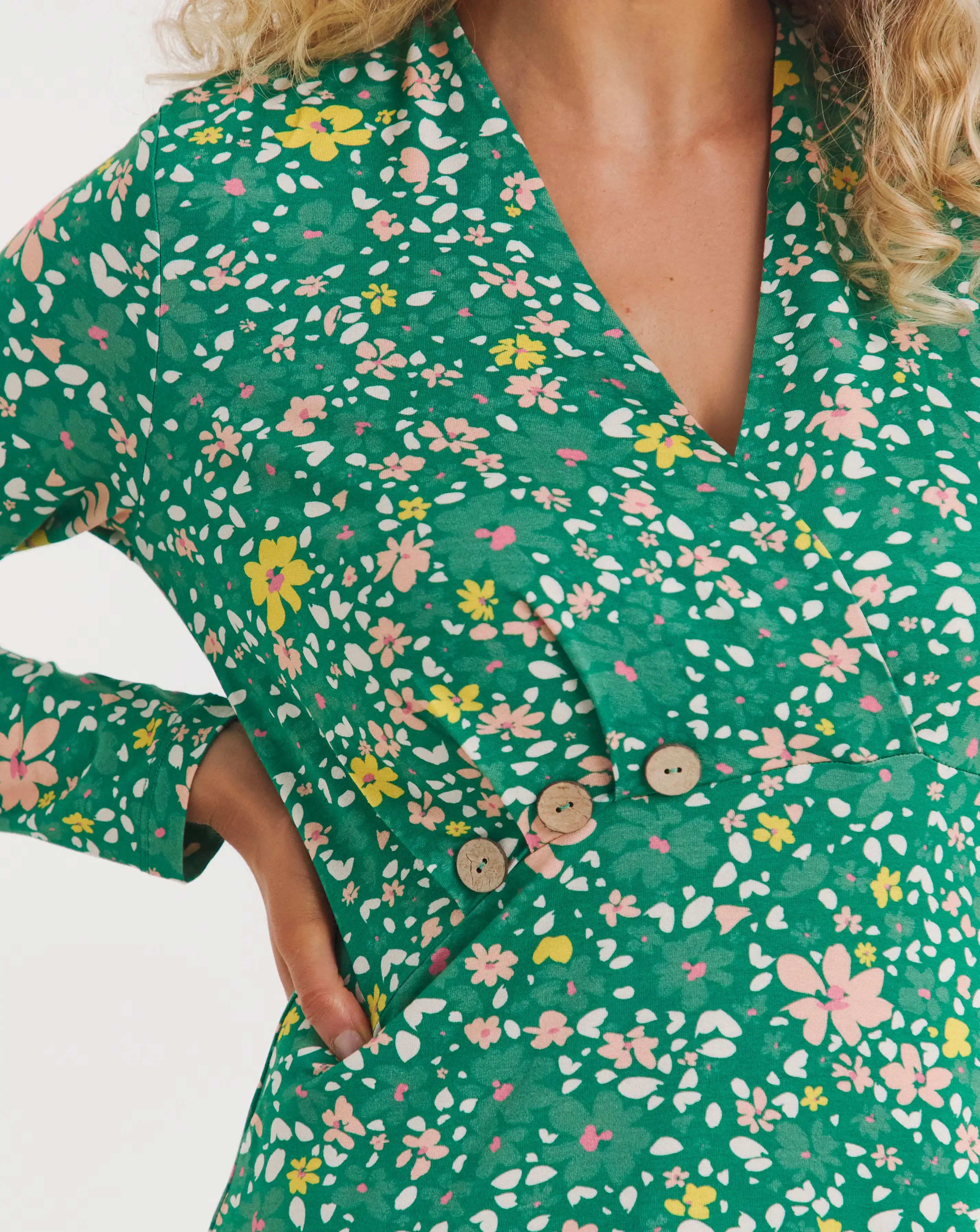 Joe Browns Button Detail Jersey Tunic 3 Joe Browns Button Detail Jersey Tunic